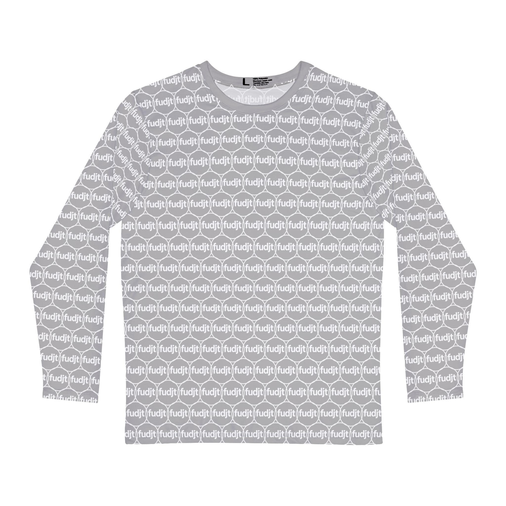 Light Gray fudjt Unbroken Chain 2.5 Fluid Vibes Long Sleeve Shirt