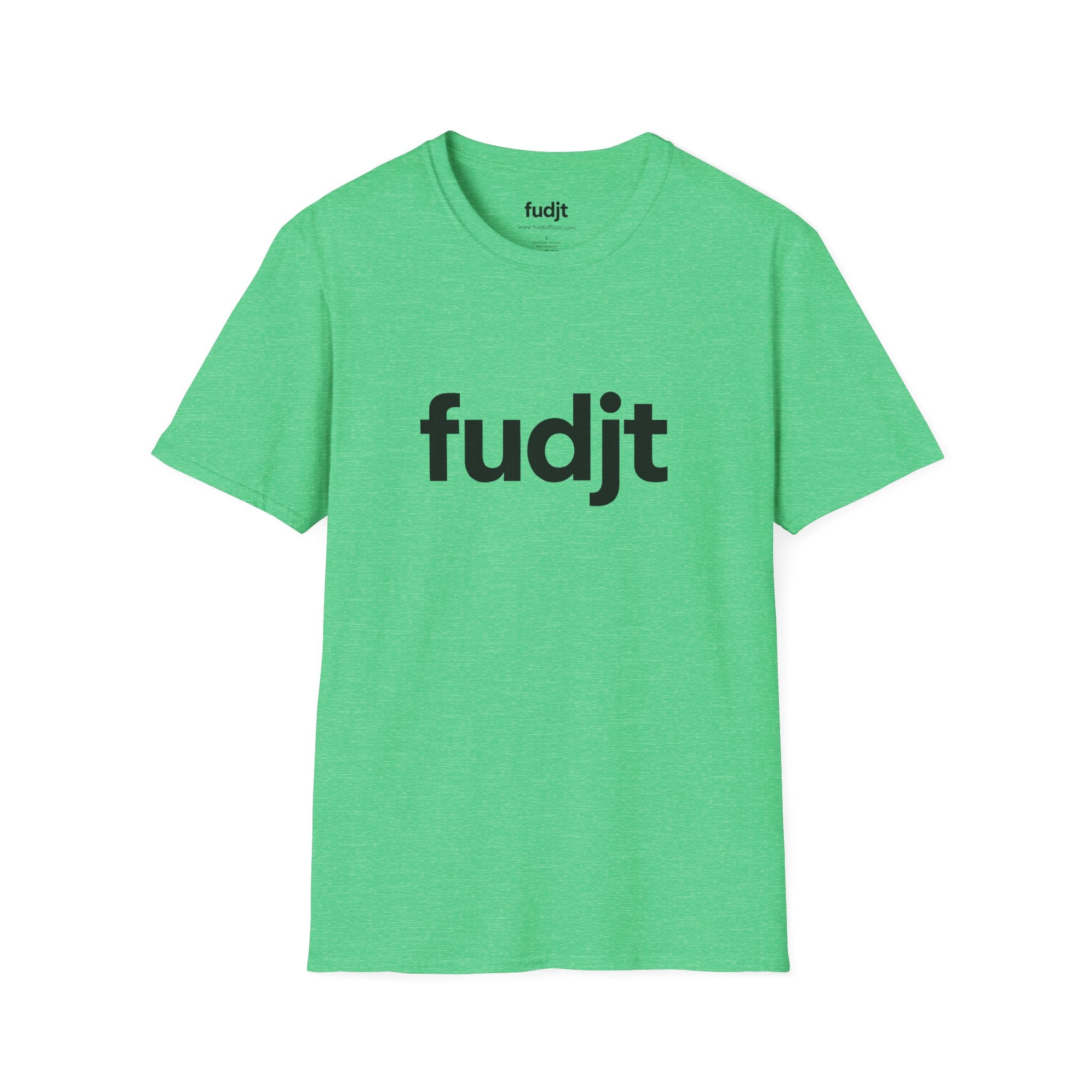 fudjt Everyday Style Black logo Tee | 17 Colors