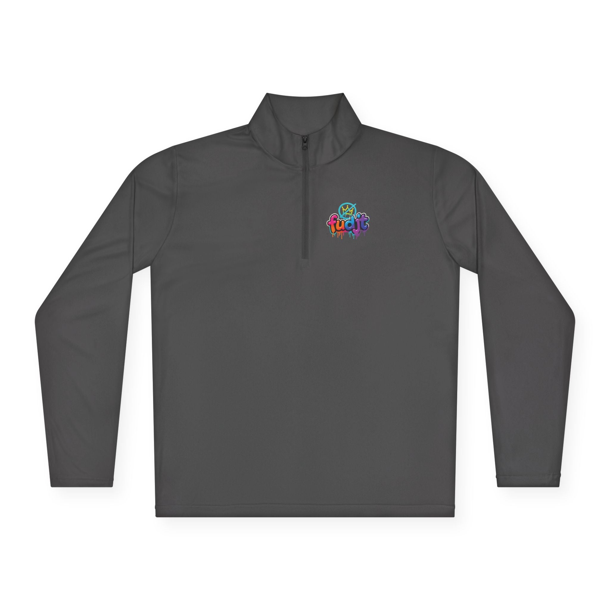 fudjt No Kings Clown Town Quarter-Zip Performance Pullover | 5 Colors