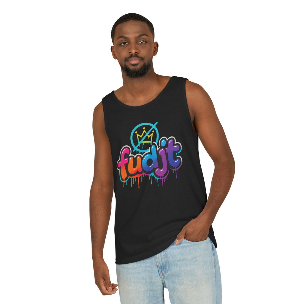 fudjt No Kings Clown Town Long Tank Top | 3 Colors