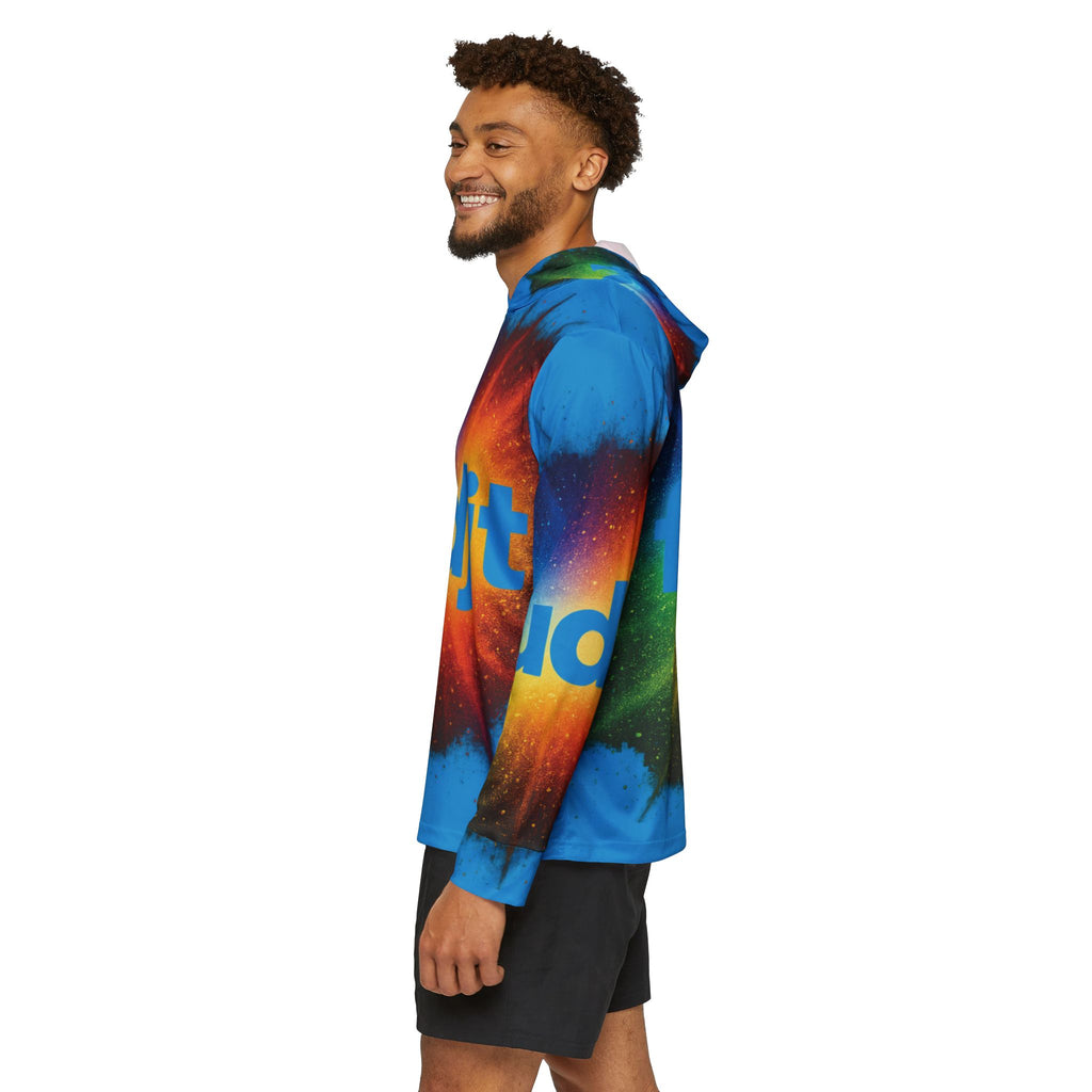 All Over fudjt Burst Of Empowerment Warmup Hoodie | 1 Blueground