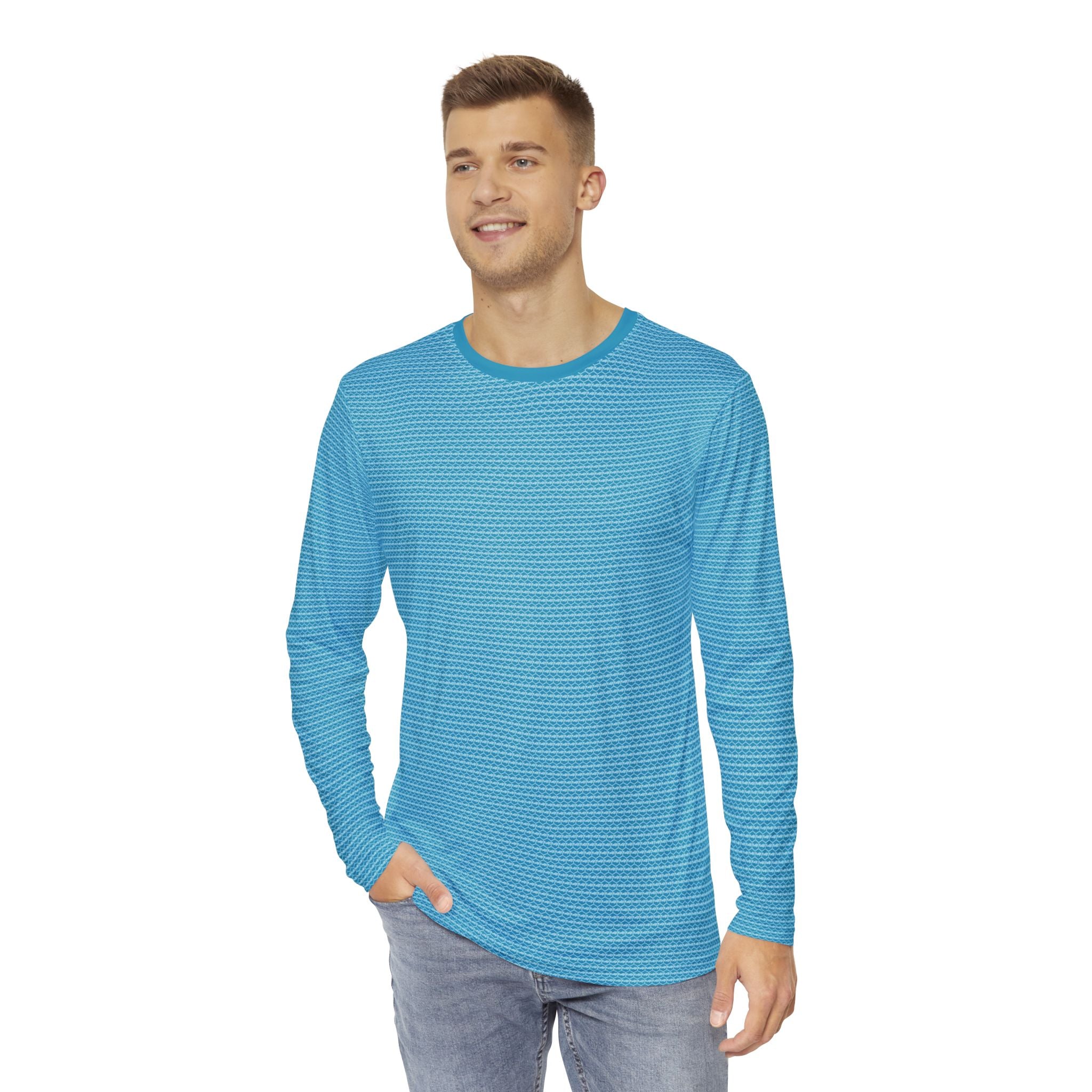 Turquoise fudjt Unbroken Chain .5 Fluid Vibes Long Sleeve Shirt