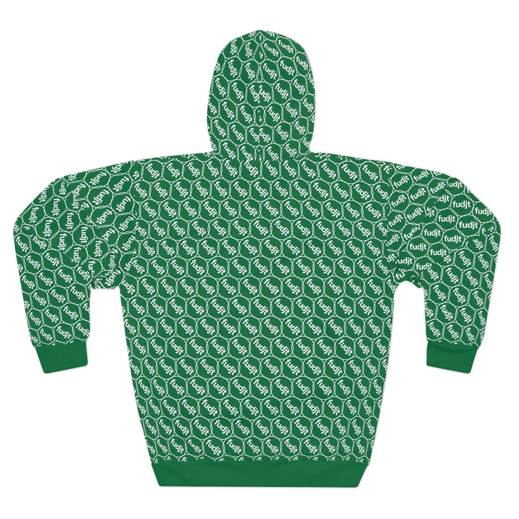 Dark Green fudjt Unbroken Chain Hoodie | All Over 2.5-45
