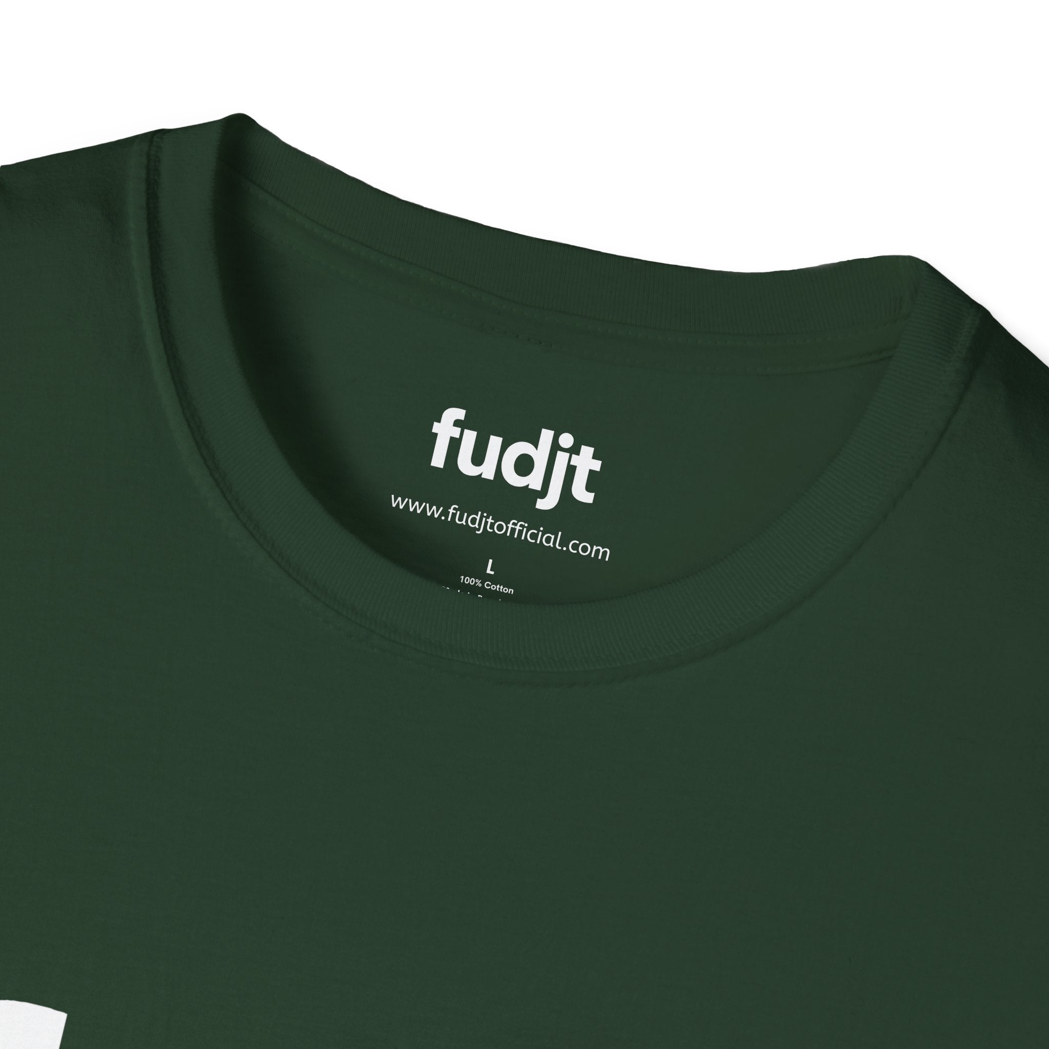 fudjt Everyday Style White logo Tee | 14 Colors