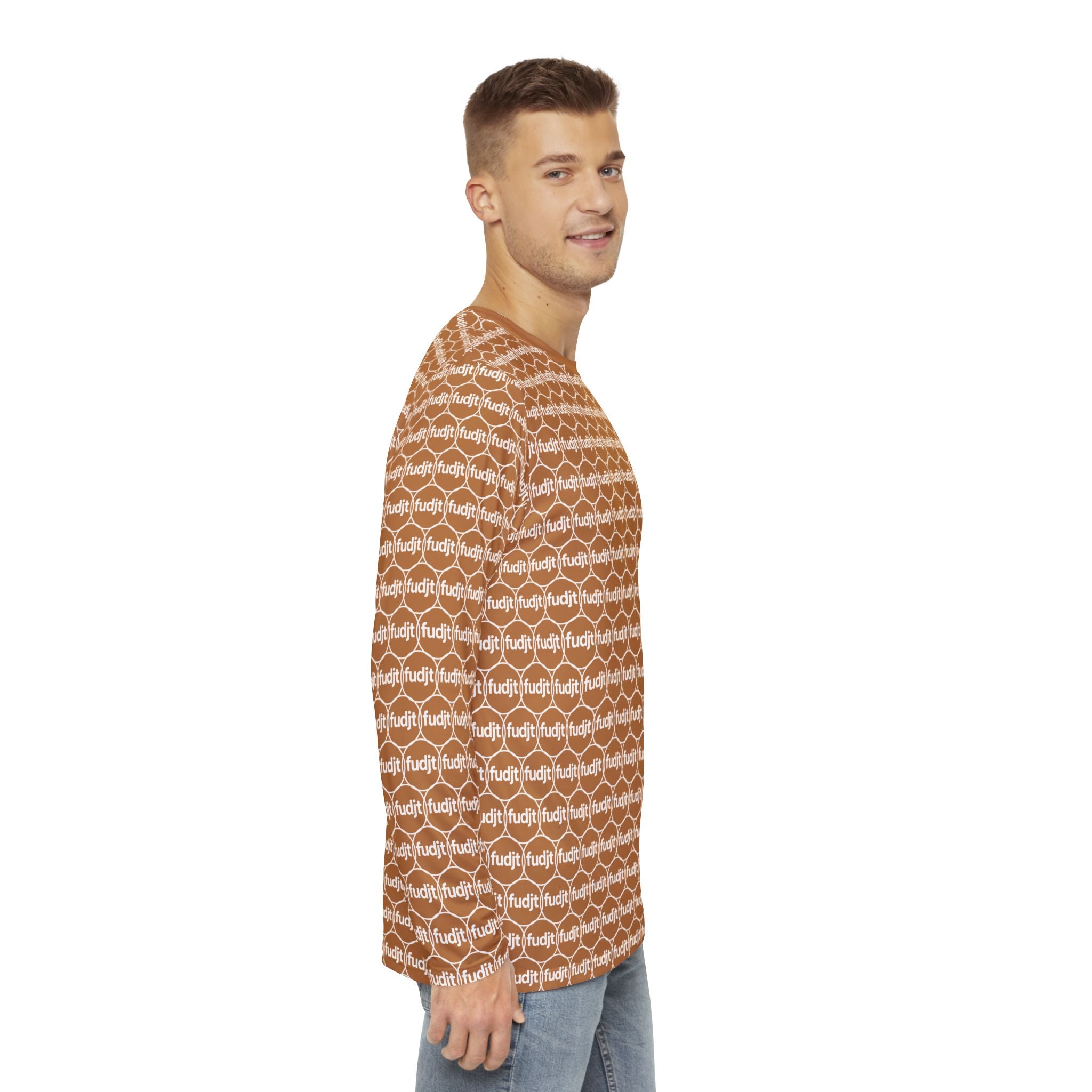 Light Brown fudjt Unbroken Chain 2.5 Fluid Vibes Long Sleeve Shirt