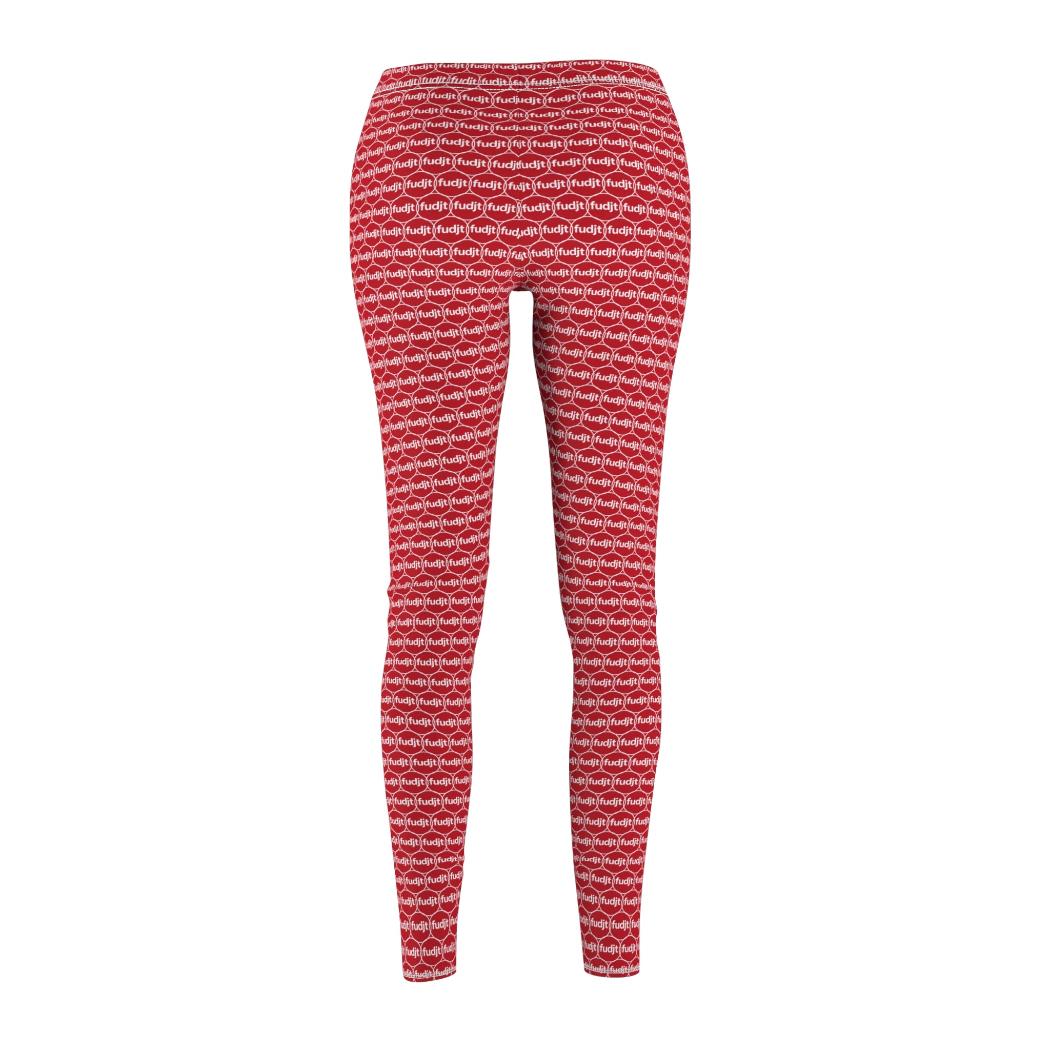 Dark Red fudjt Unbroken Chain 1.25 Casual Leggings