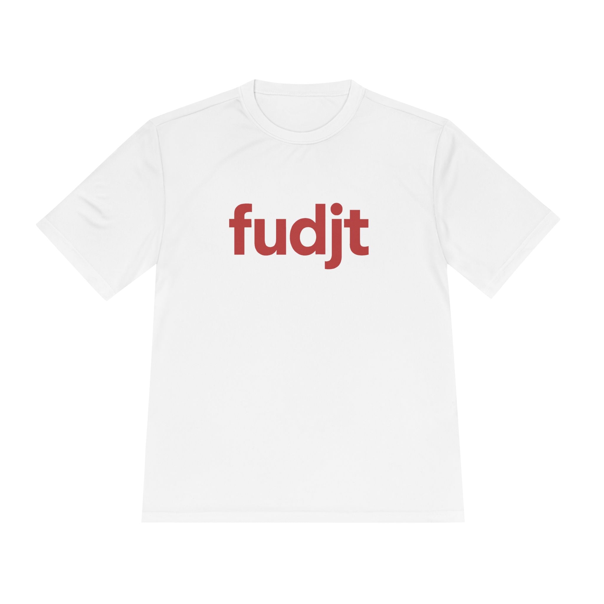 Red fudjt design Moisture Wicking Performance Tee | 13 Colors