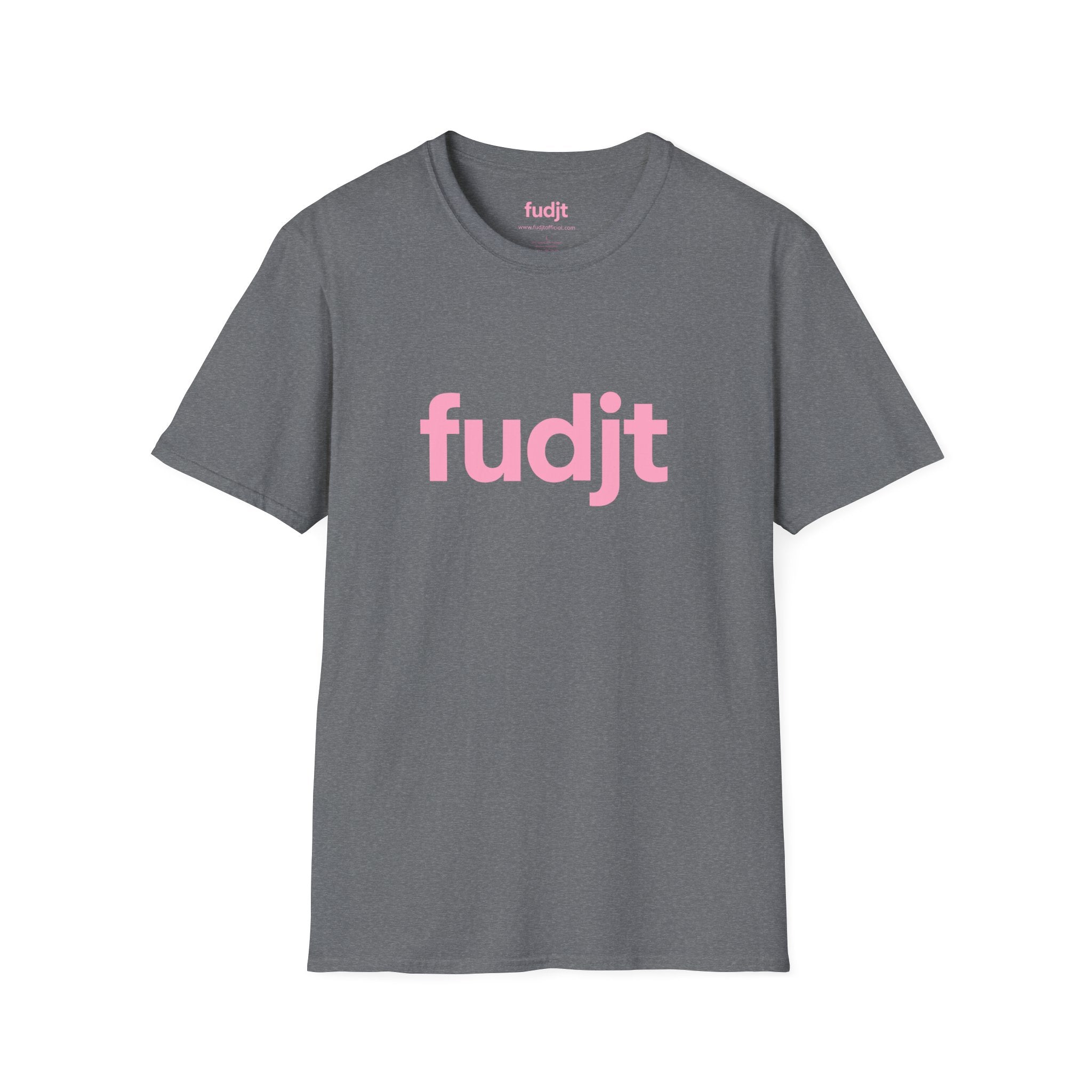 fudjt Everyday Style Pink logo Tee | 15 Colors