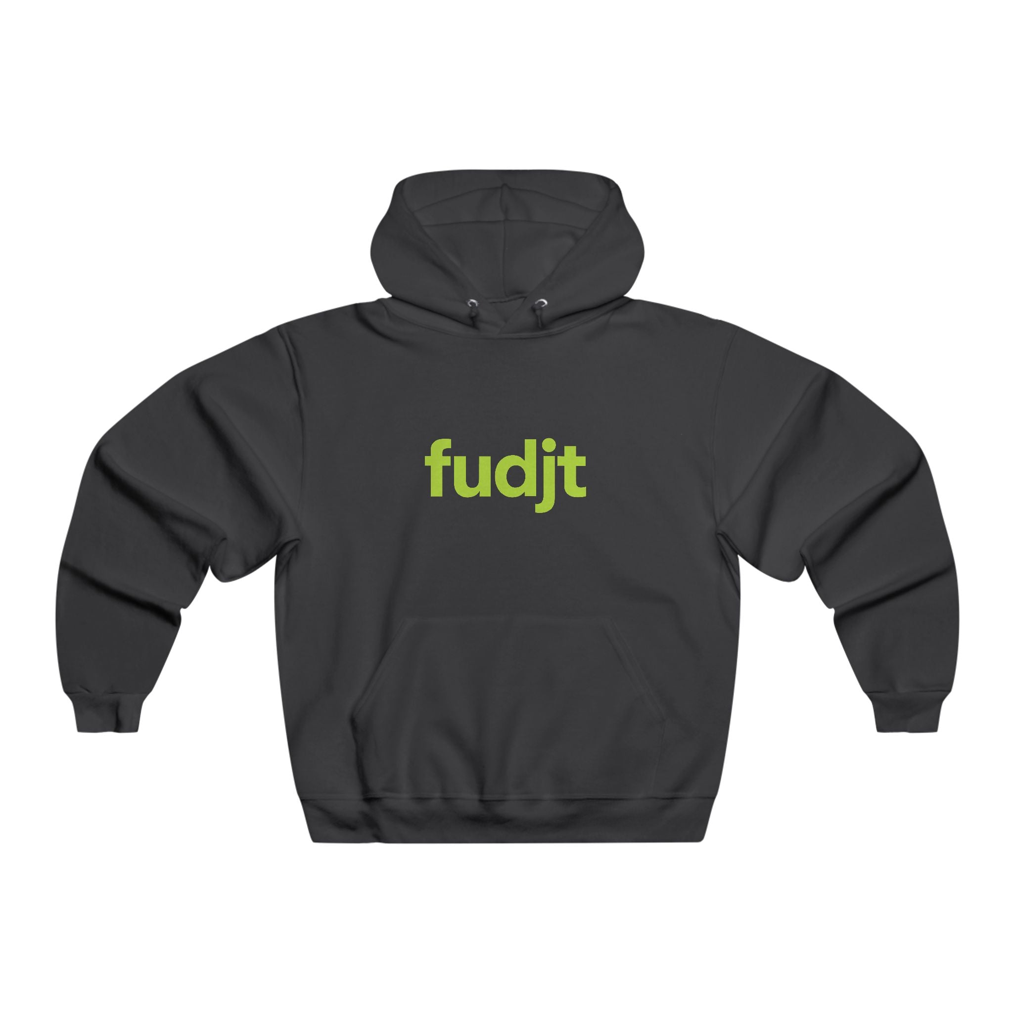 fudjt Hooded Sweatshirt | Lime Logo, Super Cozy Hoodie | 8 Colors