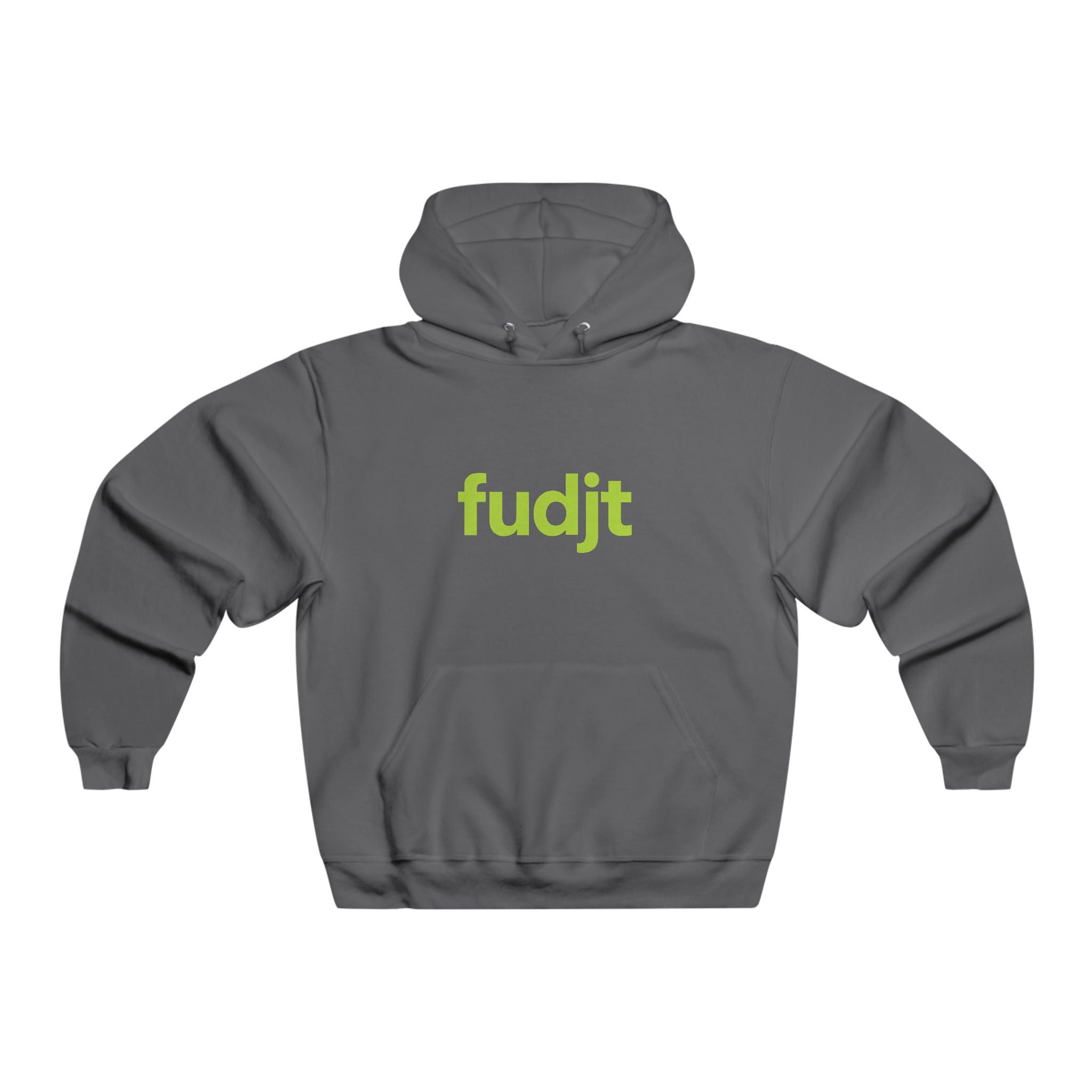 fudjt Hooded Sweatshirt | Lime Logo, Super Cozy Hoodie | 8 Colors