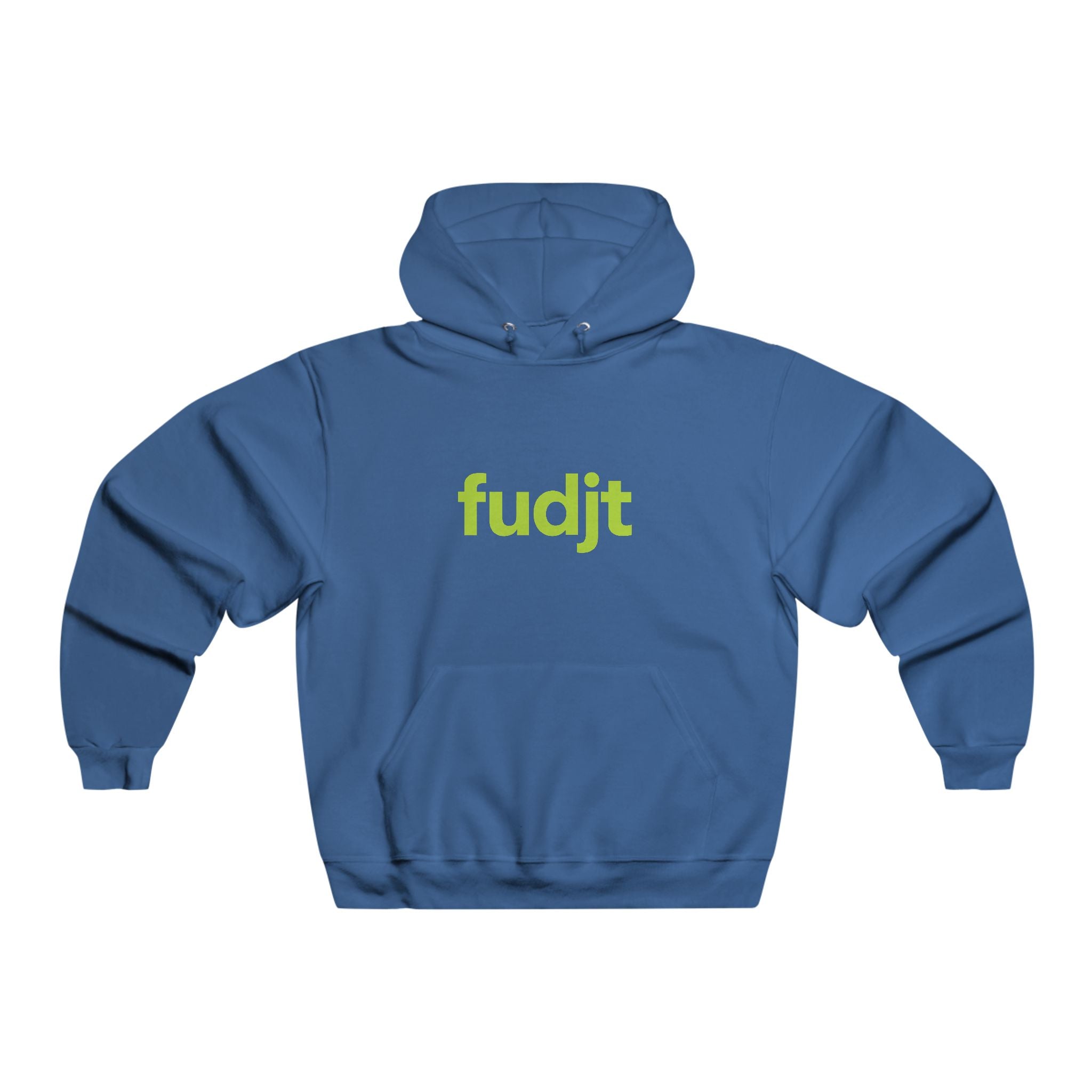 fudjt Hooded Sweatshirt | Lime Logo, Super Cozy Hoodie | 8 Colors