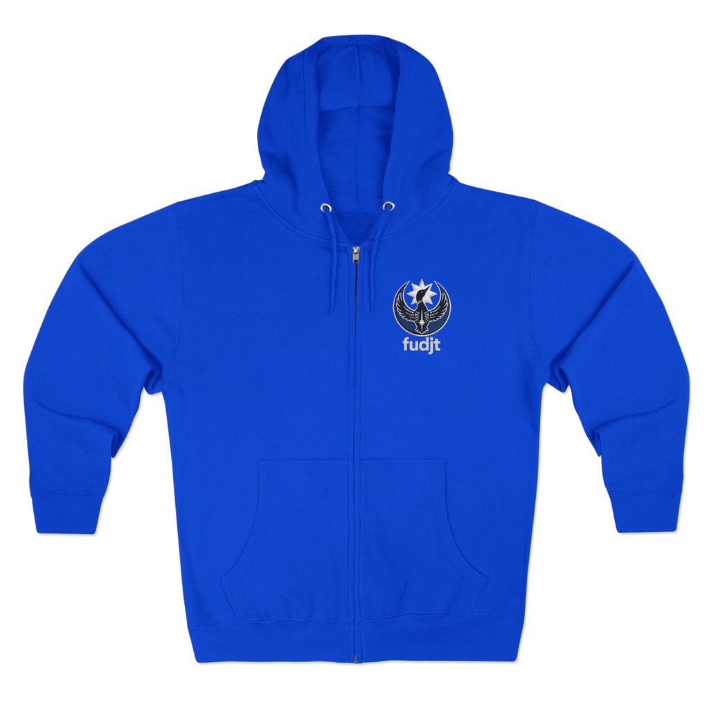 MN Rebel Loon Especial fudjt Zip Hoodie | Front & Back Graphic | 7 Colors