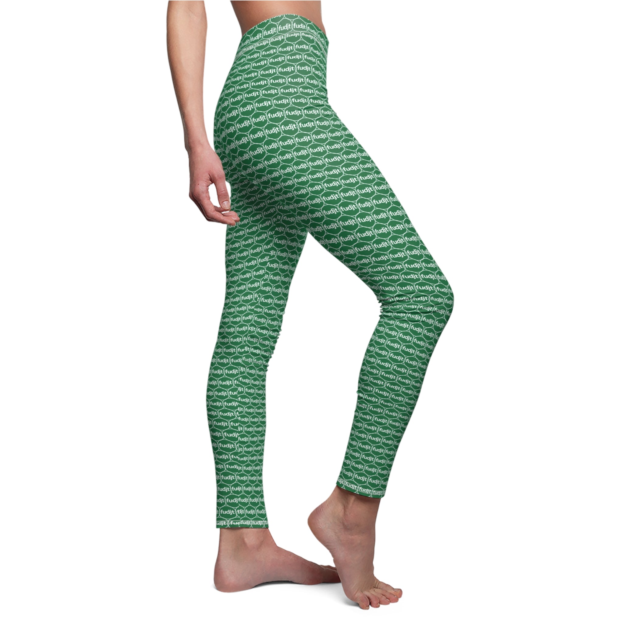 Dark Green fudjt Unbroken Chain 1.25 Casual Leggings