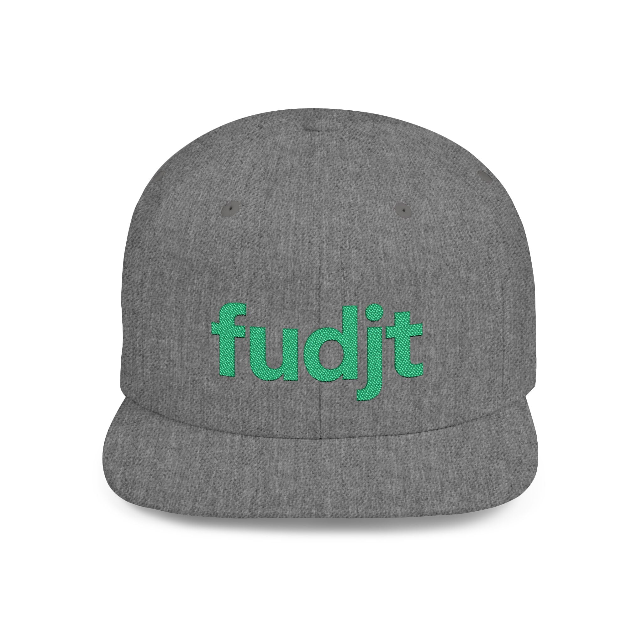 Stylish Flat Bill Snapback Graen fudjt Streetwear Logo Cap | 11 Colors