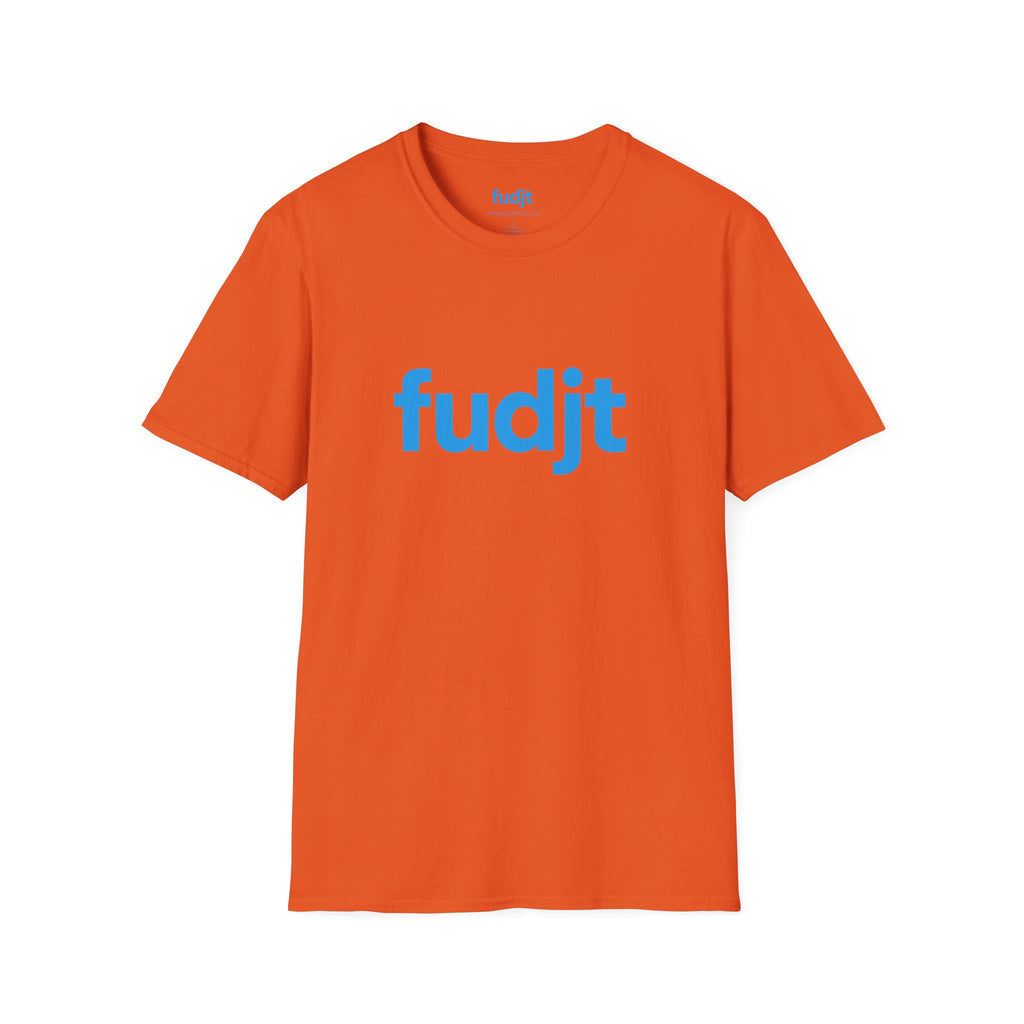 fudjt Everyday Style Turquoise logo Tee | 14 Colors