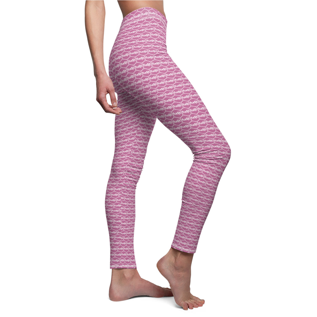 Light Pink fudjt Unbroken Chain 1.25 Casual Leggings