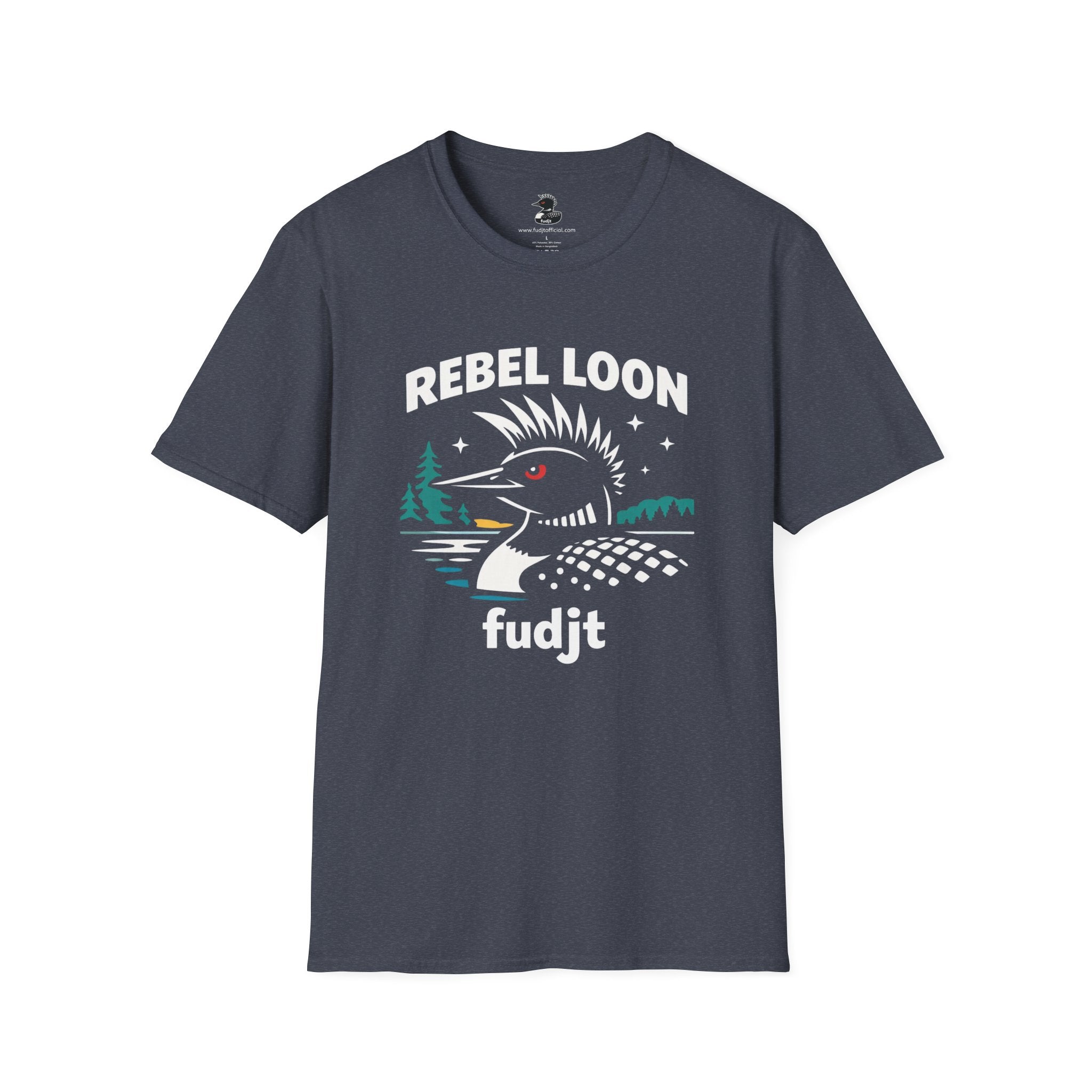fudjt Rebel Loon Naturescape Everyday Tee | 8 Colors