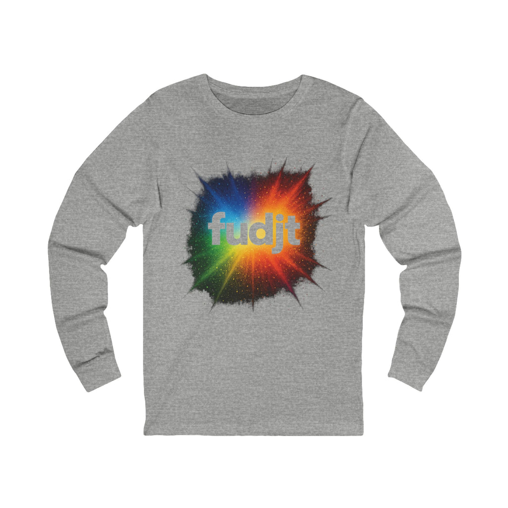 fudjt Burst of Empowerment Long Sleeve Tee | Universally Made for You | 12 Colors