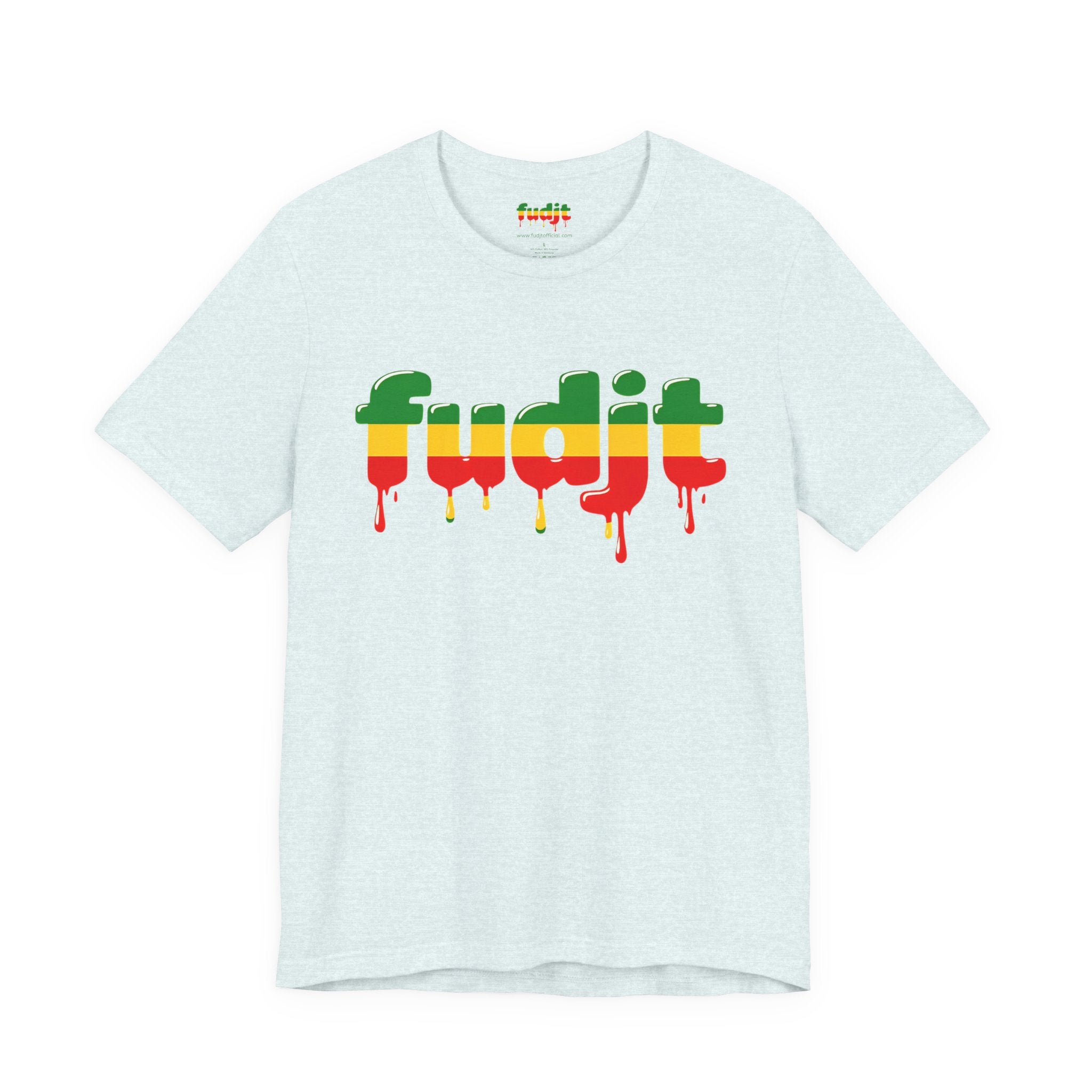 fudit Drip Logo Tee (Rasta Colors)