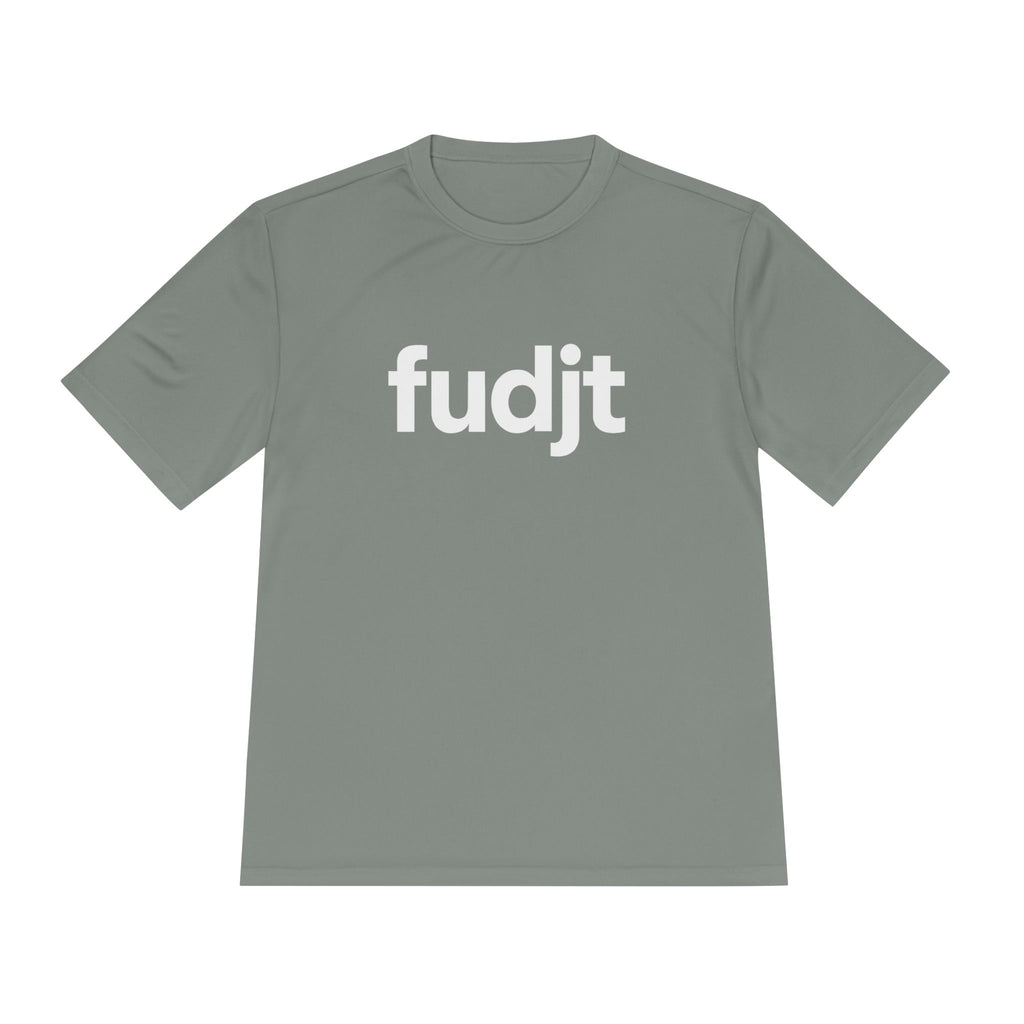 White fudjt design Moisture Wicking  Performance Tee | 13 Colors