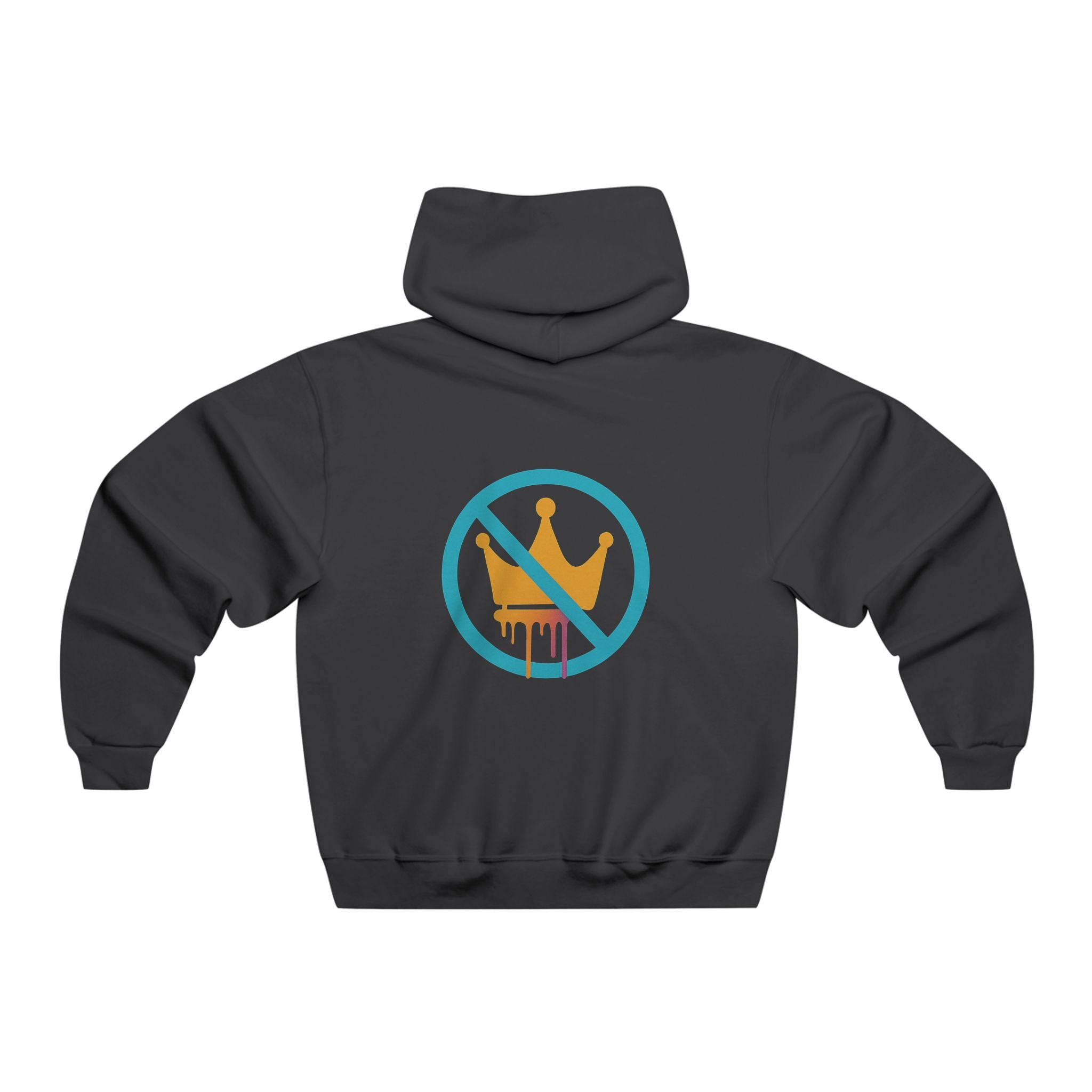 No Kings Hoodie | Blue Orange Design F&B | 7 Colors