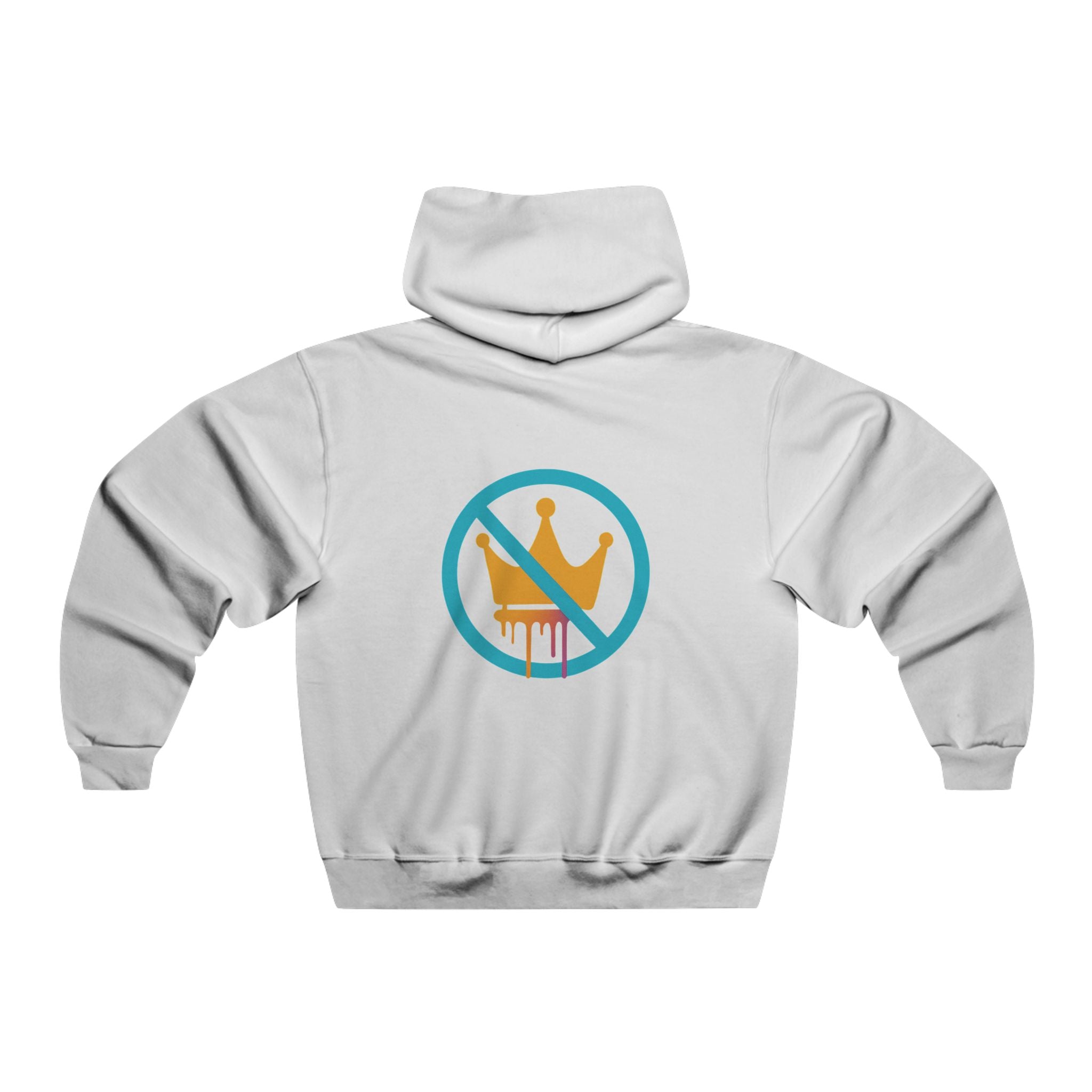 No Kings Hoodie | Blue Orange Design F&B | 7 Colors