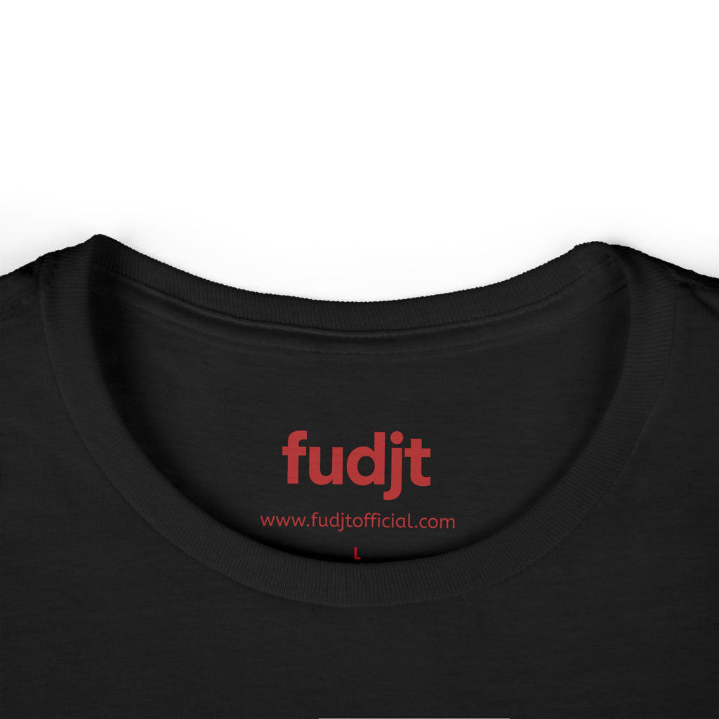 Women's Red fudjt logo Comfy Stylie Tee | 11 Colors