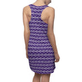Purple fudjt Unbroken Chain 2.5 Chic Racerback Dress