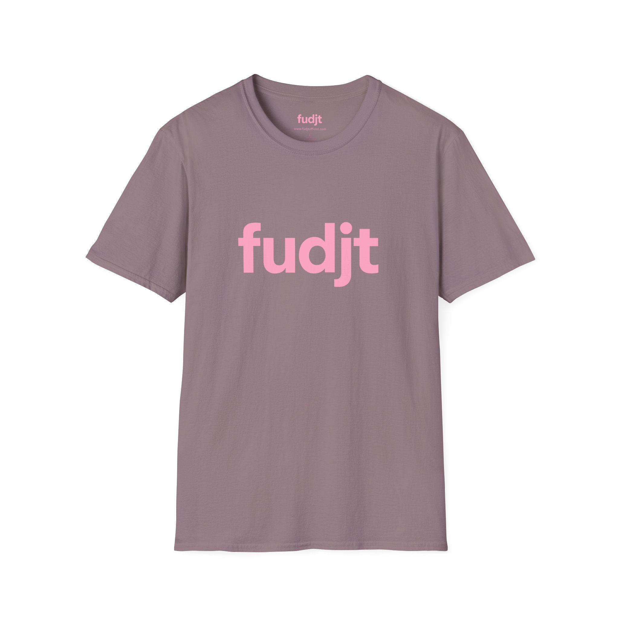 fudjt Everyday Style Pink logo Tee | 15 Colors