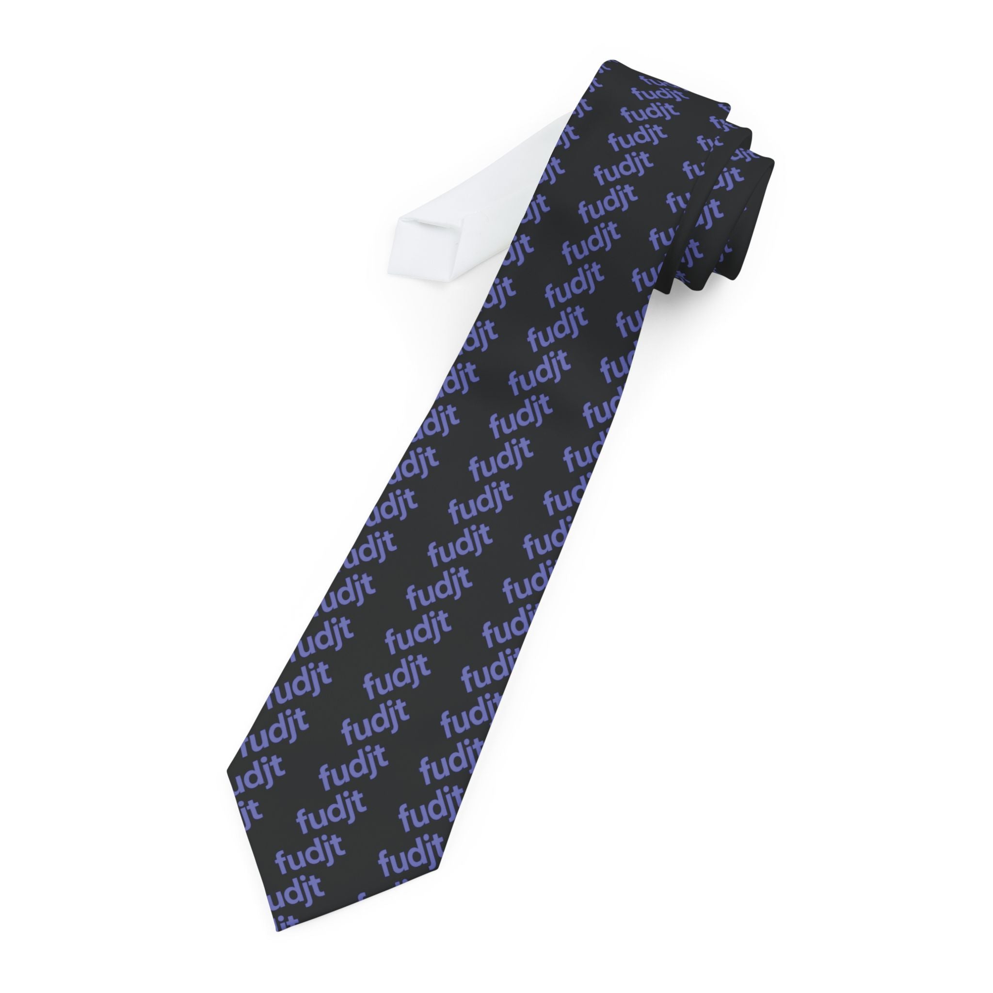 Black Blue fudjt 45-50 Fine Necktie - view 2