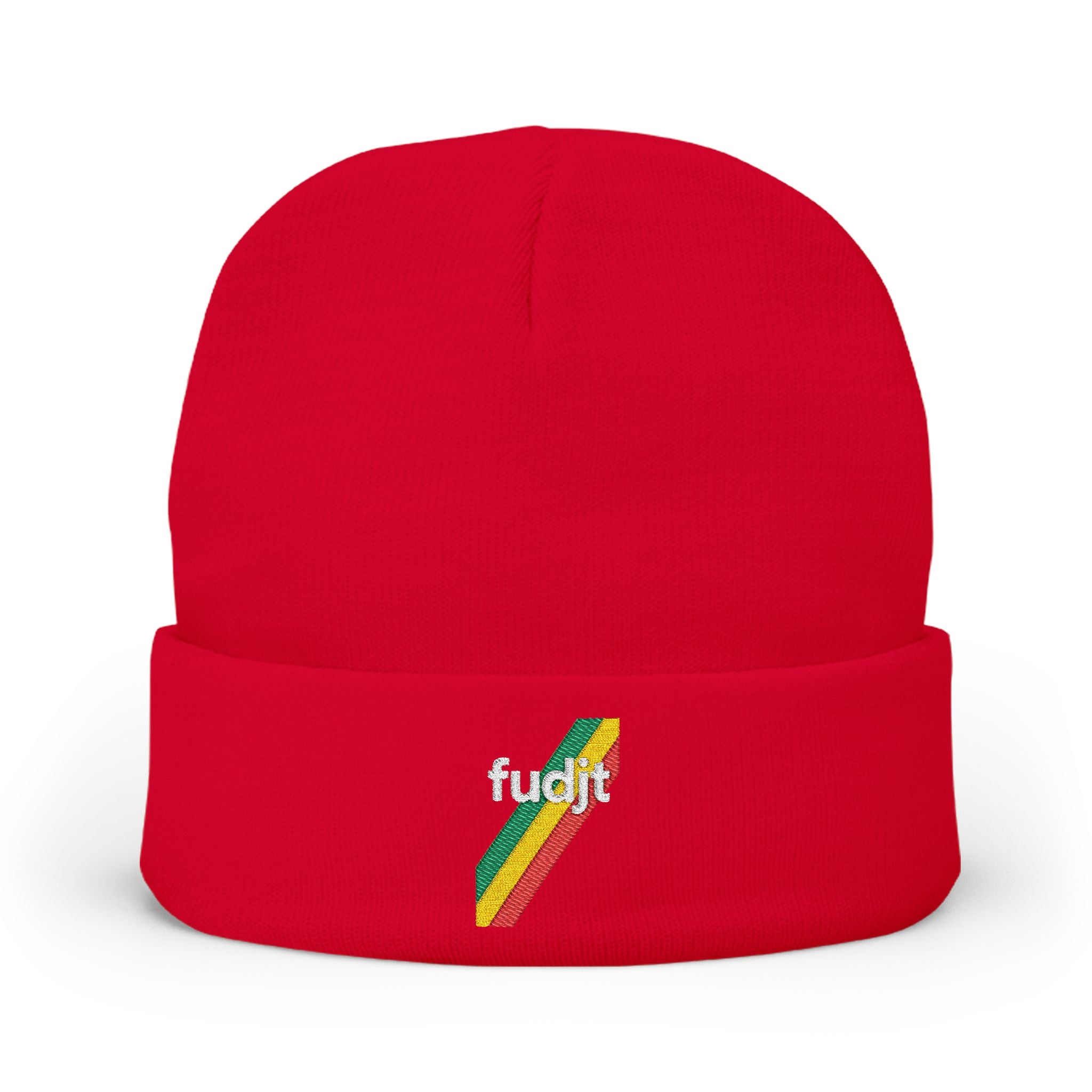 fudjt Knit Beanie | Rasta45 Stripe | 6 Colors