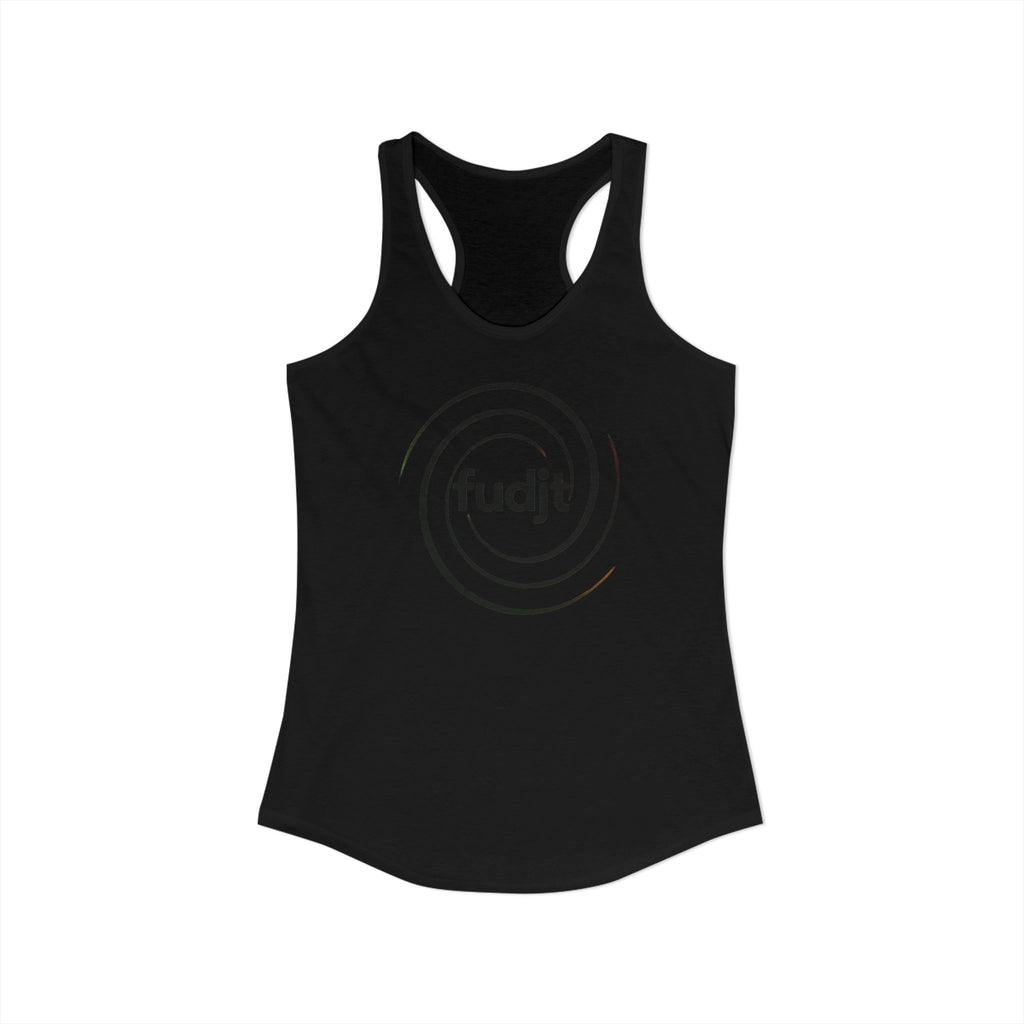 fudjt Swirl 626 Women's Racerback Tank | 4 Colors