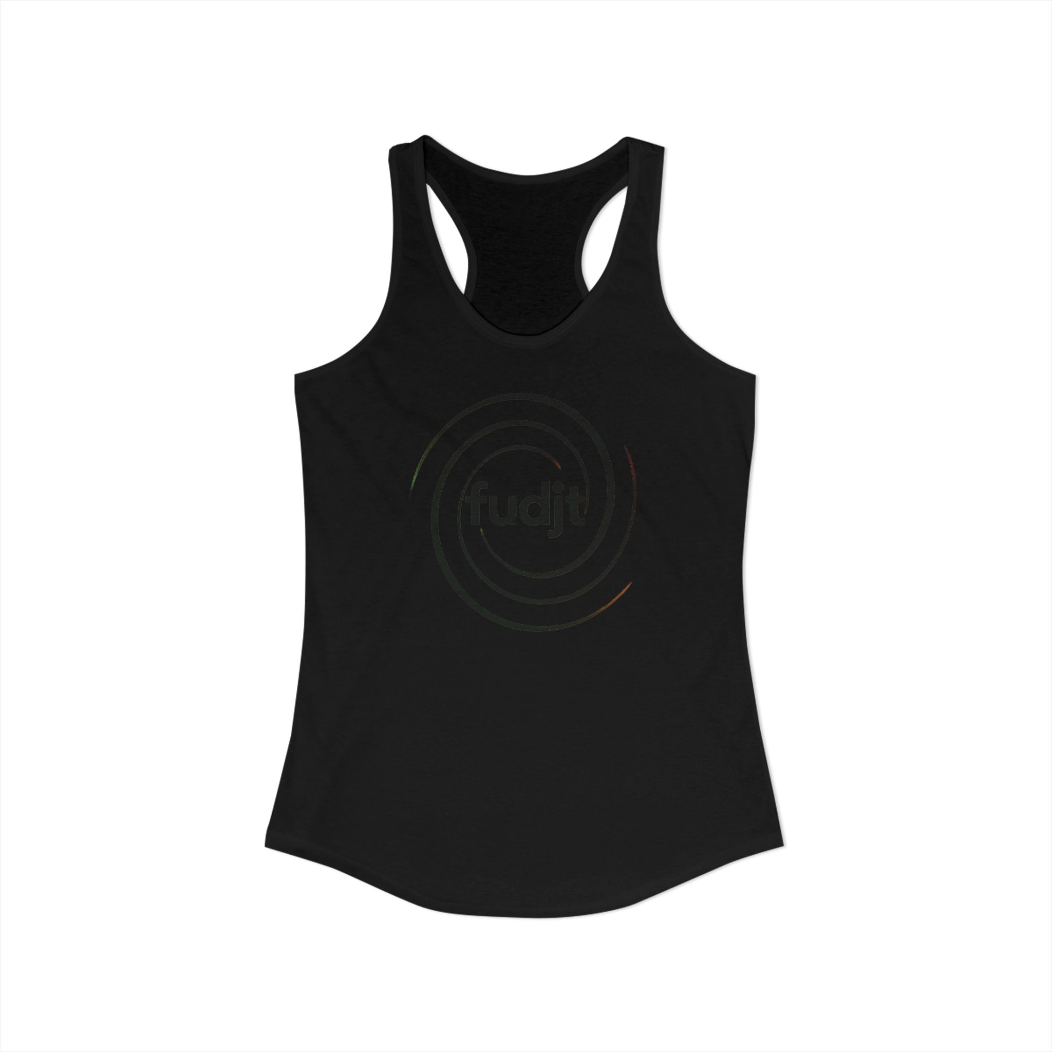 fudjt Swirl 626 Women's Racerback Tank | 4 Colors