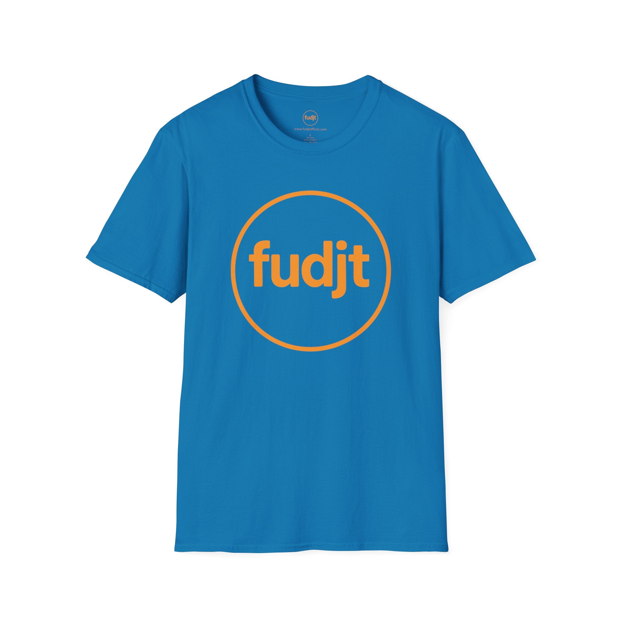 Orange fudjt Circle Everyday Style Tee | 14 Colors