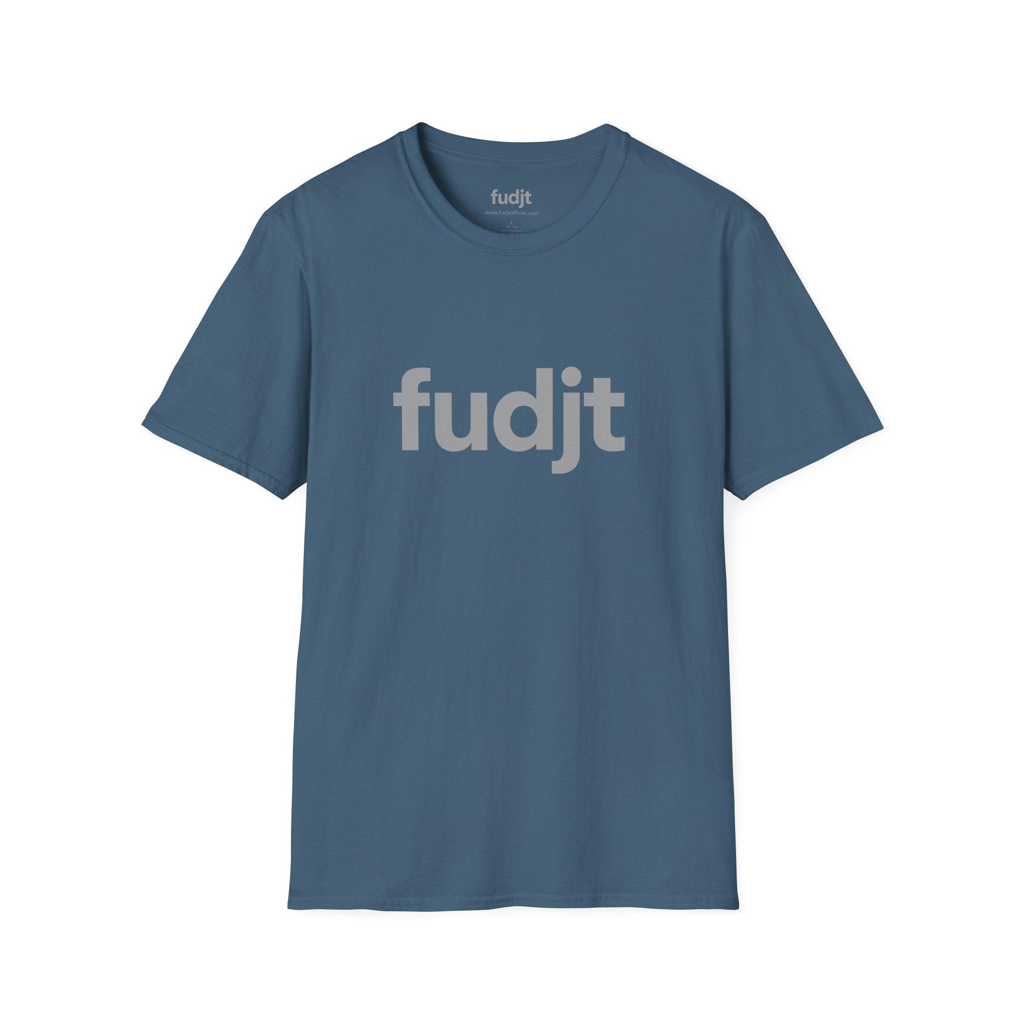fudjt Everyday Style Gray logo Tee | 16 Colors