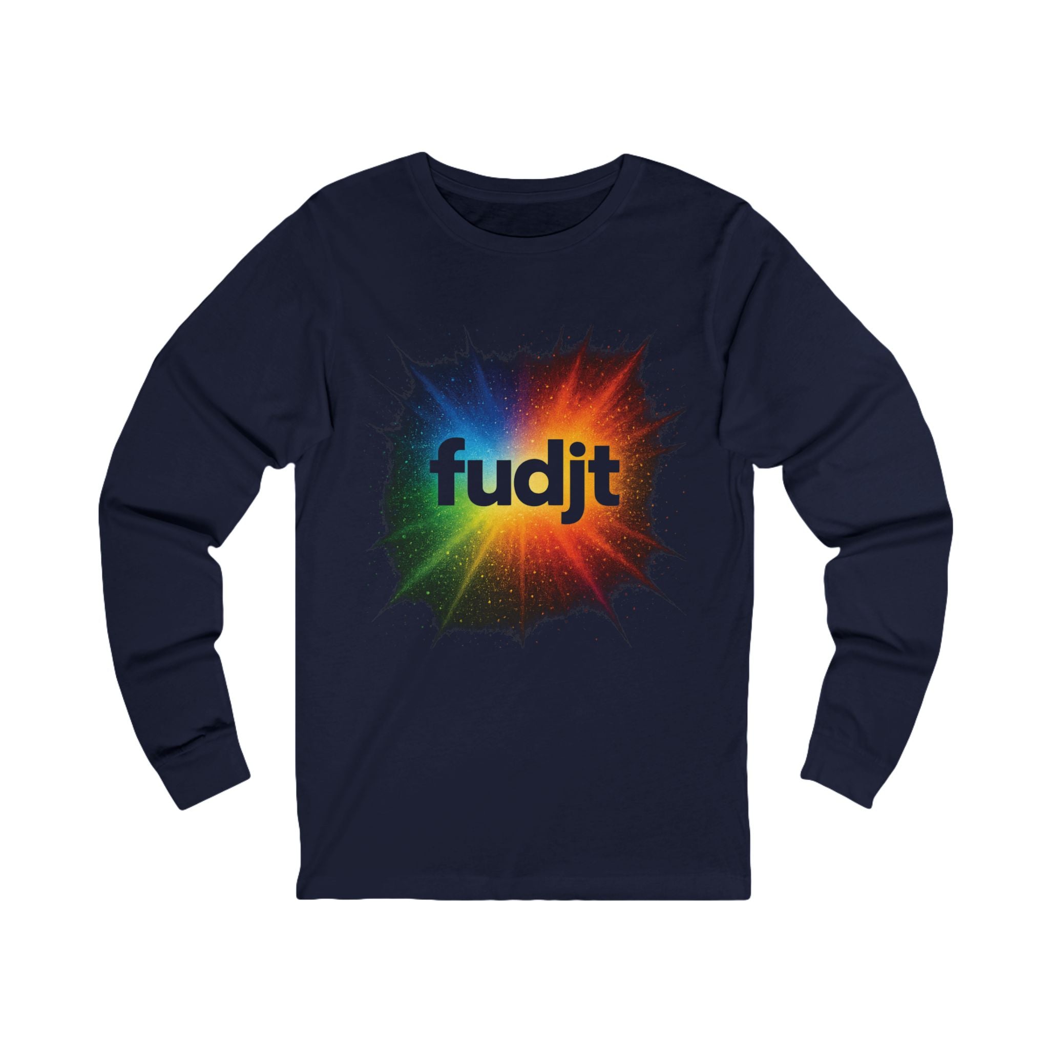 fudjt Burst of Empowerment Long Sleeve Tee | Universally Made for You | 12 Colors