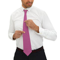 Pink Unbroken Chain fudjt Necktie 315