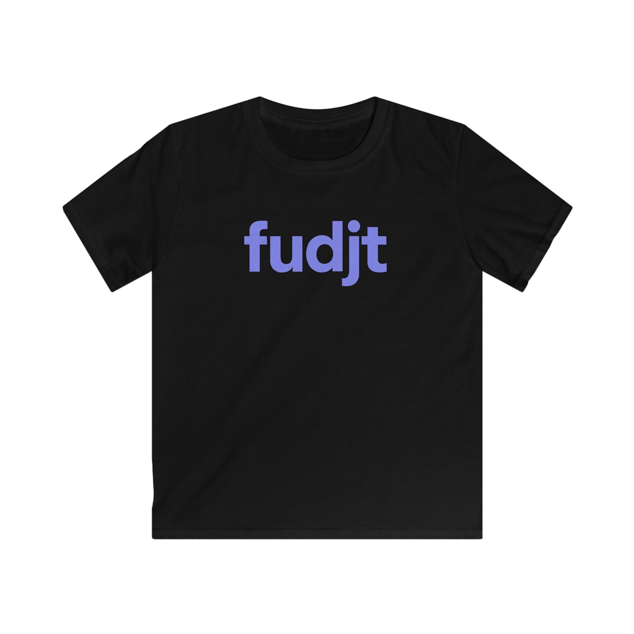 Trendy Kids Cool Light Blue fudjt Logo Tee | 5 Colors
