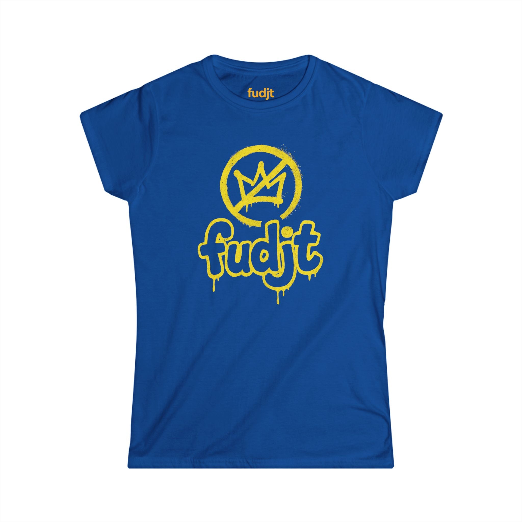 Women's Golden fudjt No Kings Comfy Stylie Tee | 11 Colors