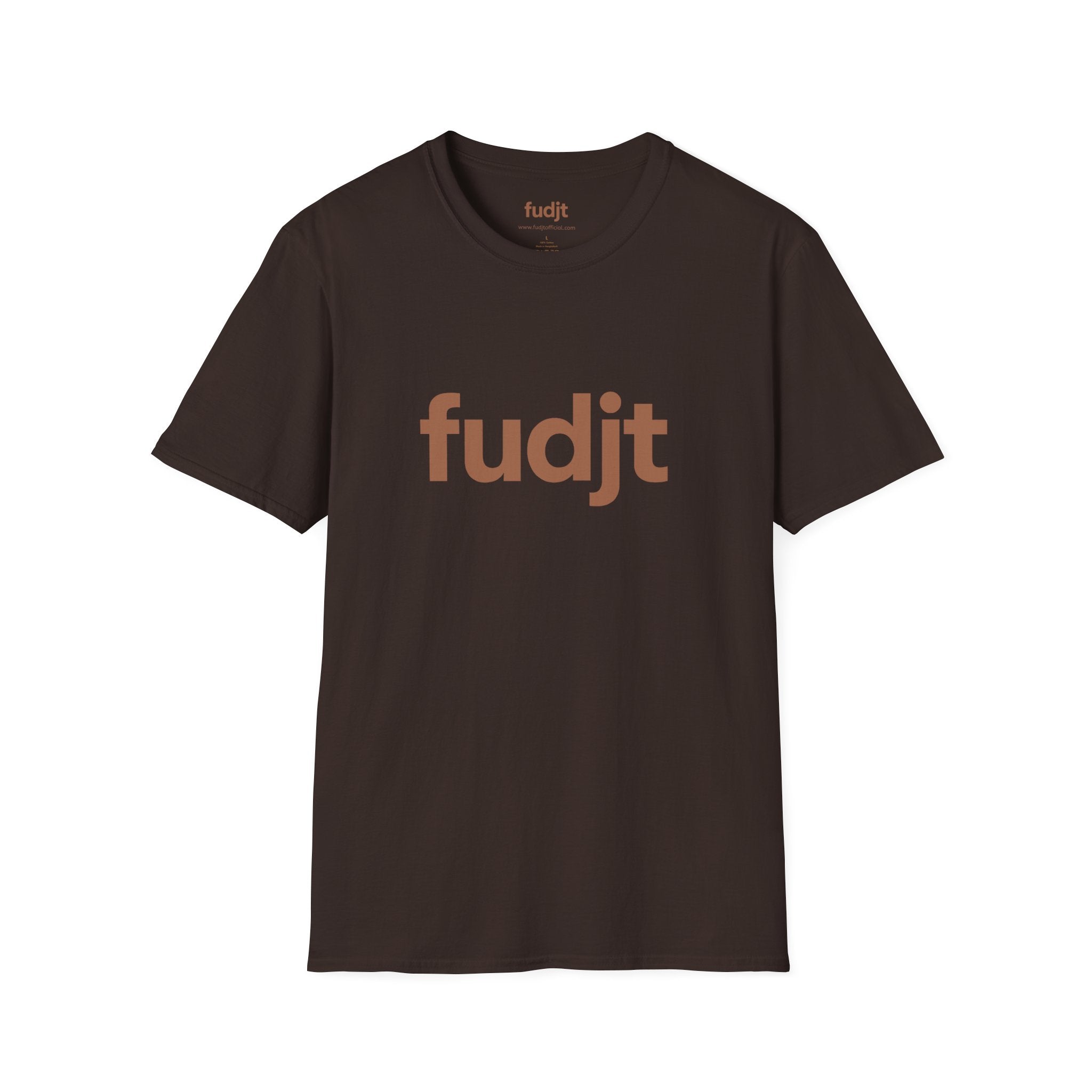 fudjt Everyday Style Brown logo Tee | 16 Colors