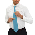Turquoise Unbroken Chain fudjt Necktie 315