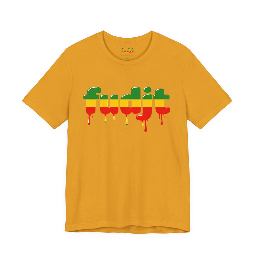 fudit Drip Logo Tee (Rasta Colors)