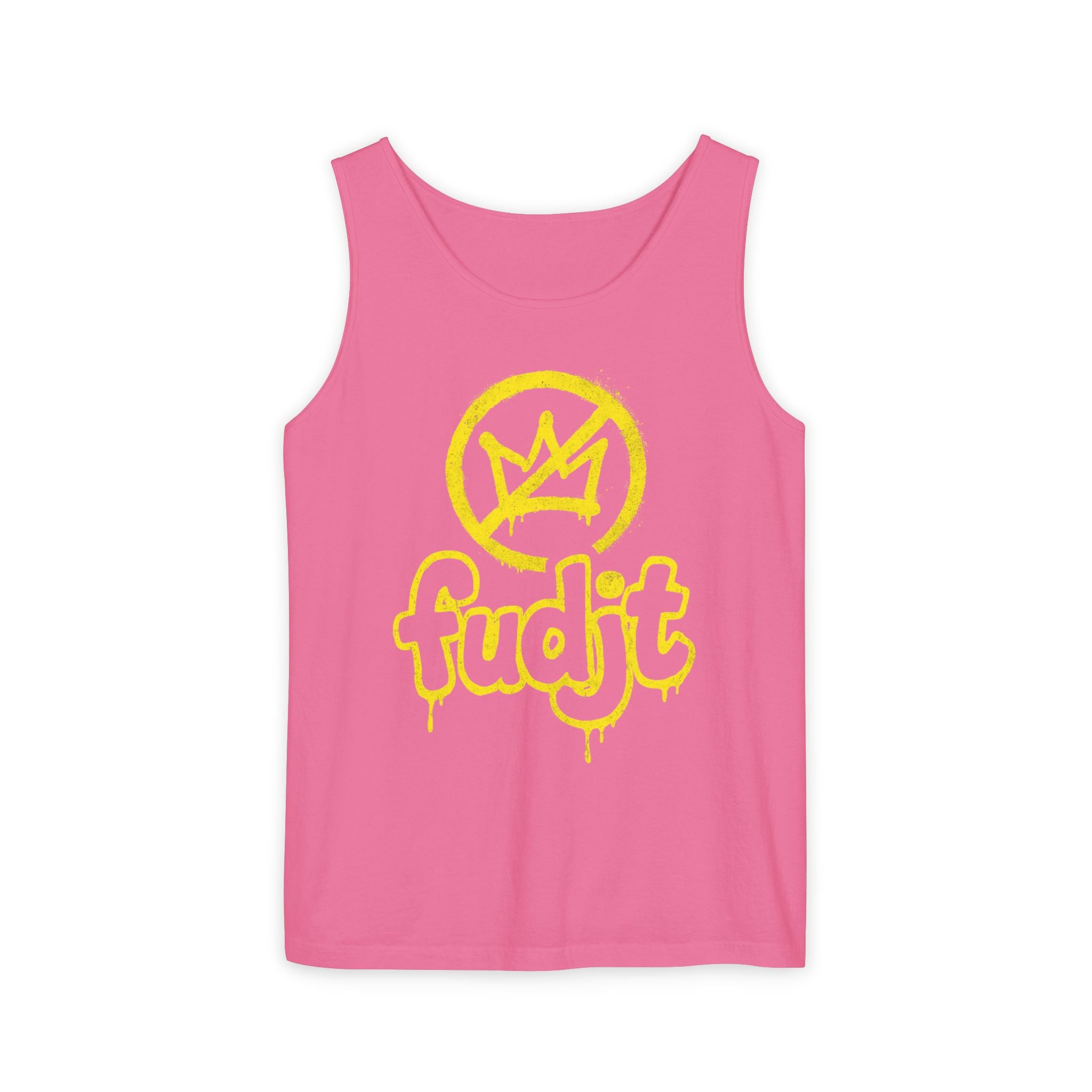 Golden fudjt No Kings Long Tank Top | 16 Colors