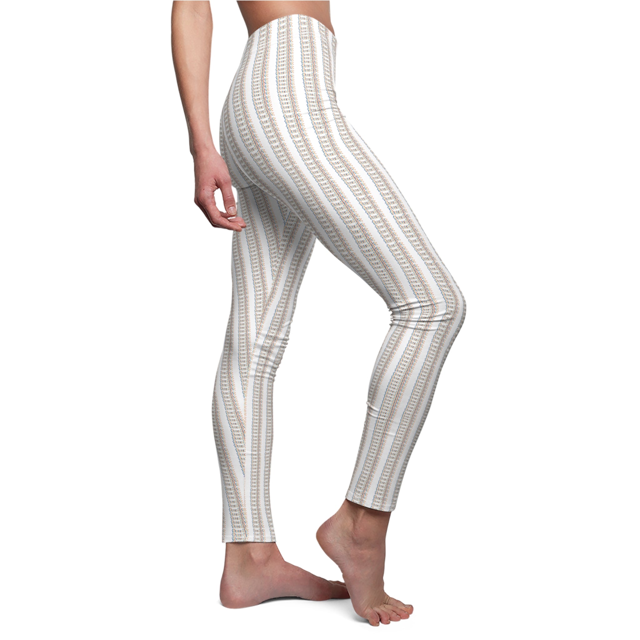 White fudjt Blindside 1.25 Leggings
