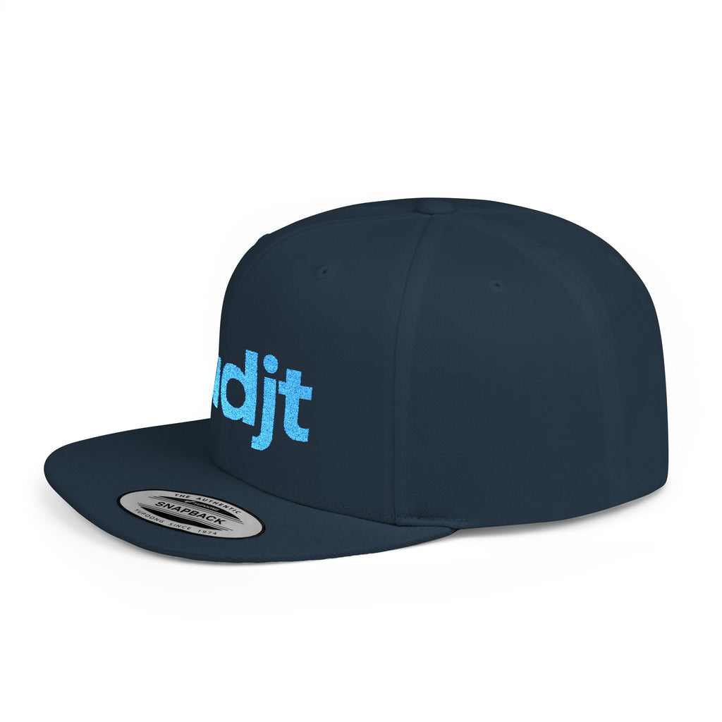 Stylish Flat Bill Snapback Turquoise fudjt Streetwear Logo Cap | 12 Colors