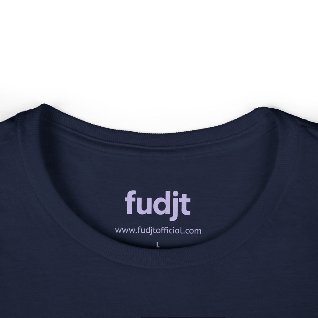 Women's Lavender fudjt logo Comfy Stylie Tee | 12 Colors