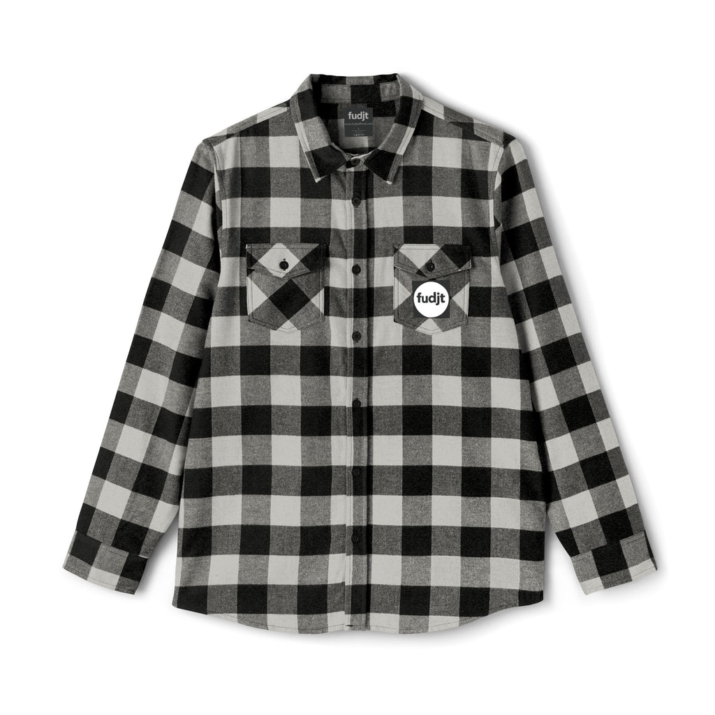 Flannel Shirt | Black Square fudjt Circle | 4 Colors