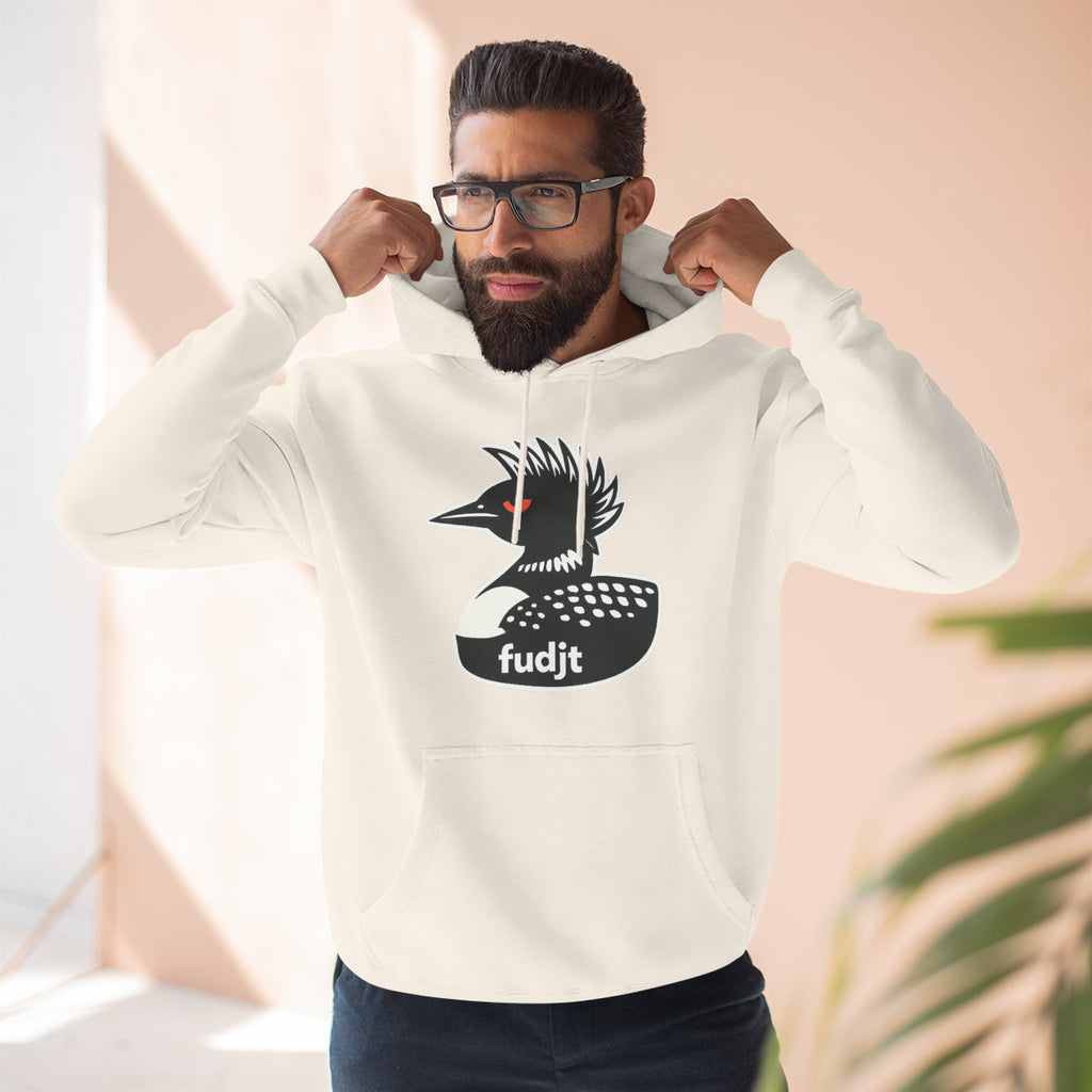 fudjt Rebel Loon Decoy Hoodie – Premium Fleece Pullover | 15 Colors