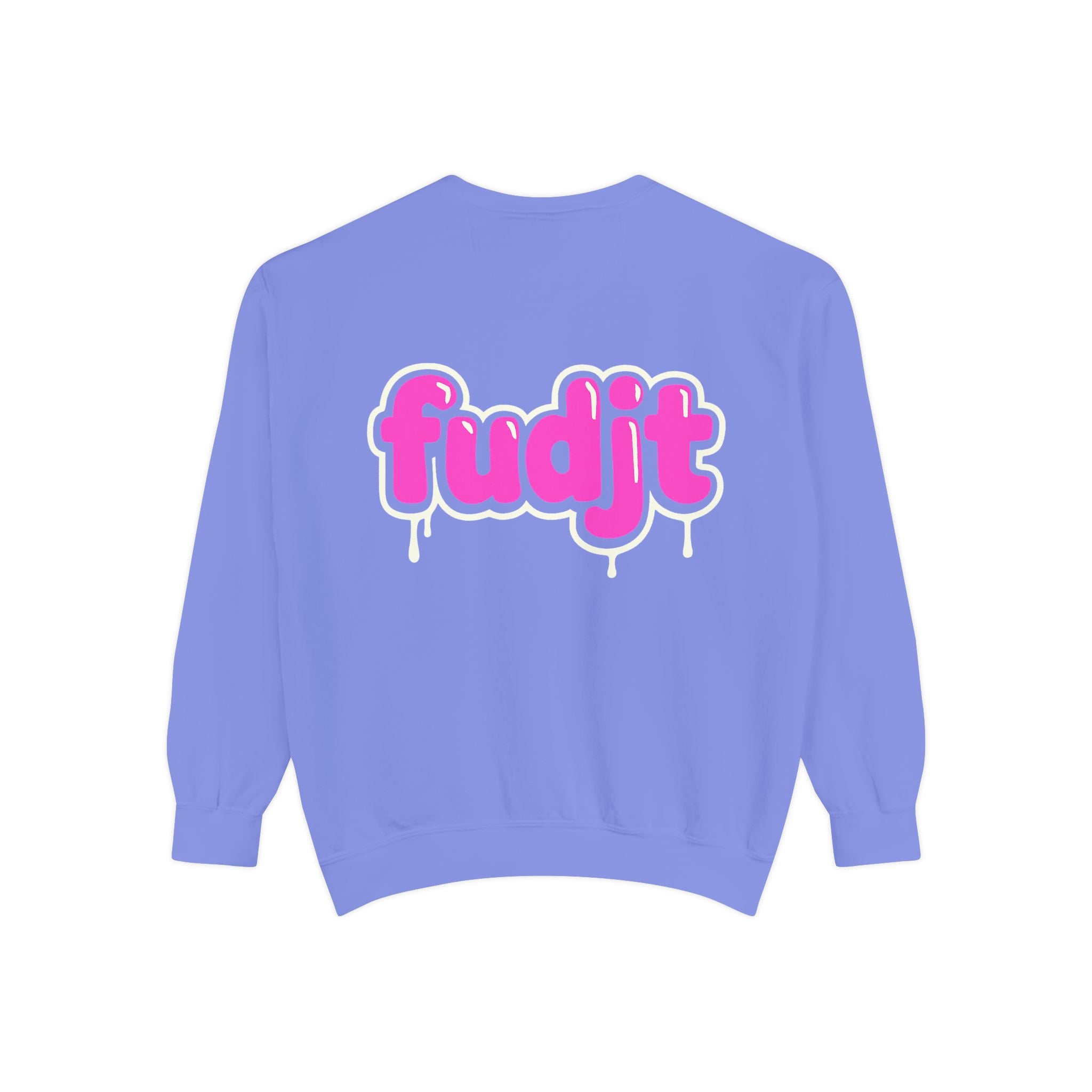 Rebel Loon fudjt Retro Wildlife Crewneck, Bold Pink Drip Backside | 14 Colors
