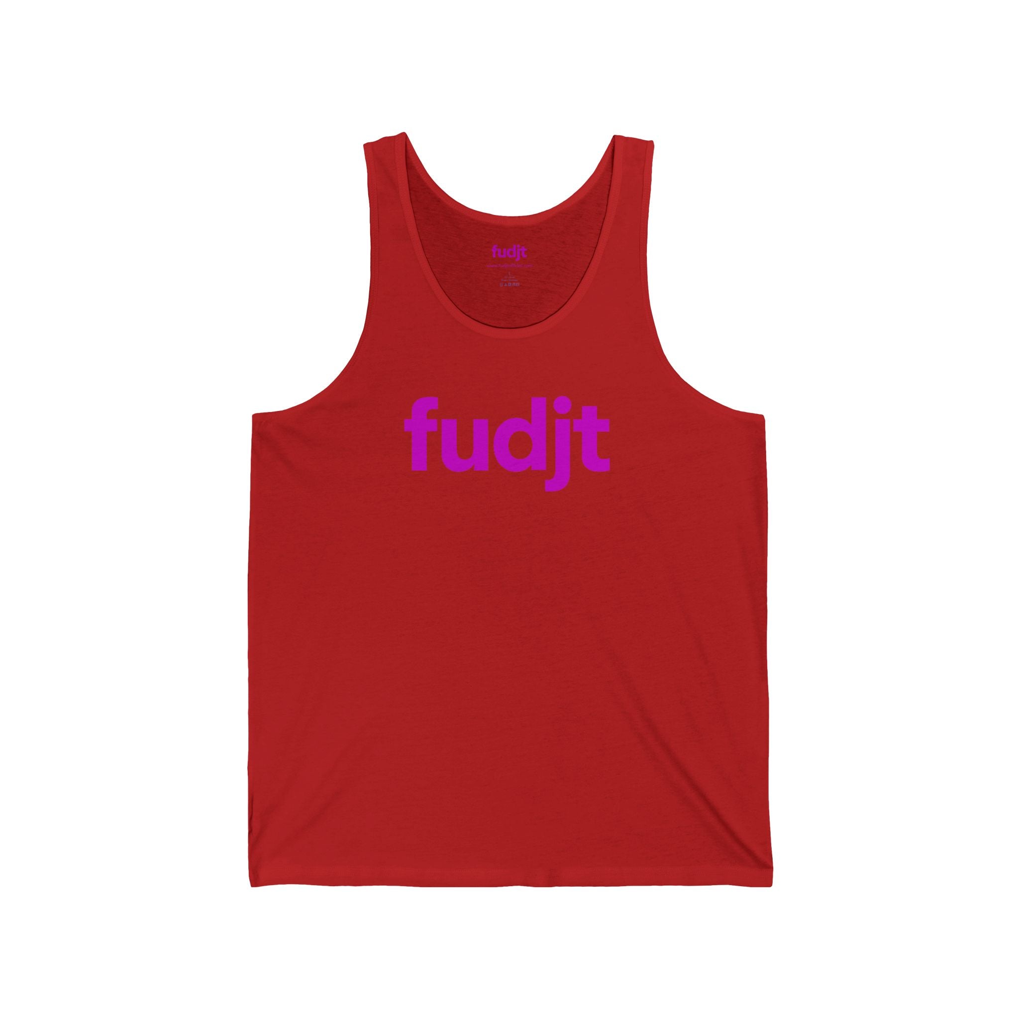 Plum fudjt logo - Unisex Jersey Tank | 6 Colors